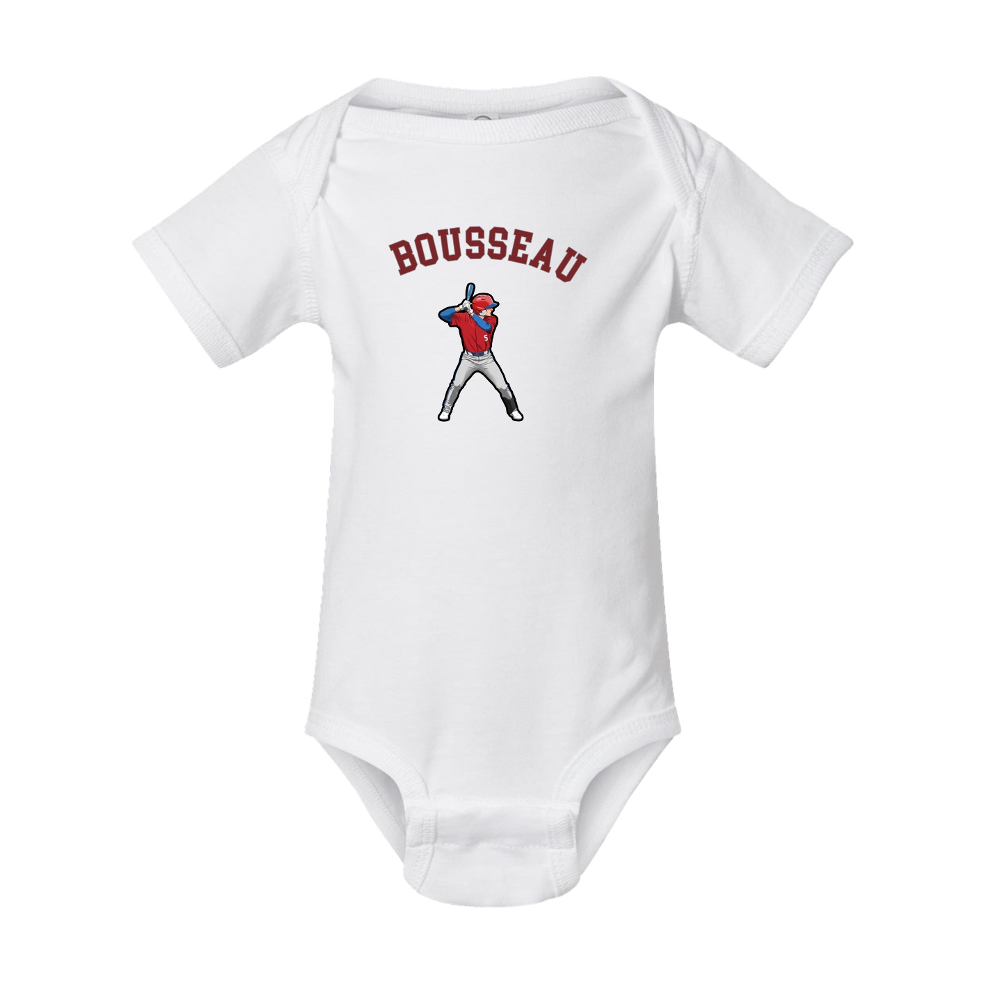 Baby Onesie — Shirsey Arch in White