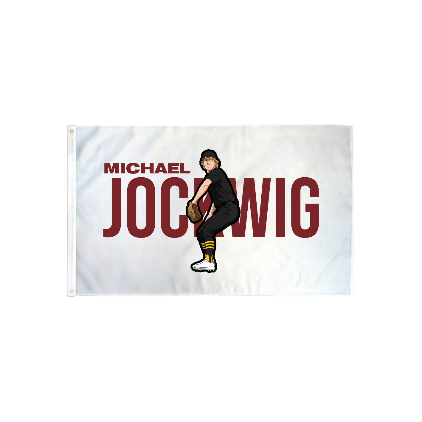 3x5 Flag — Player Name in Classic