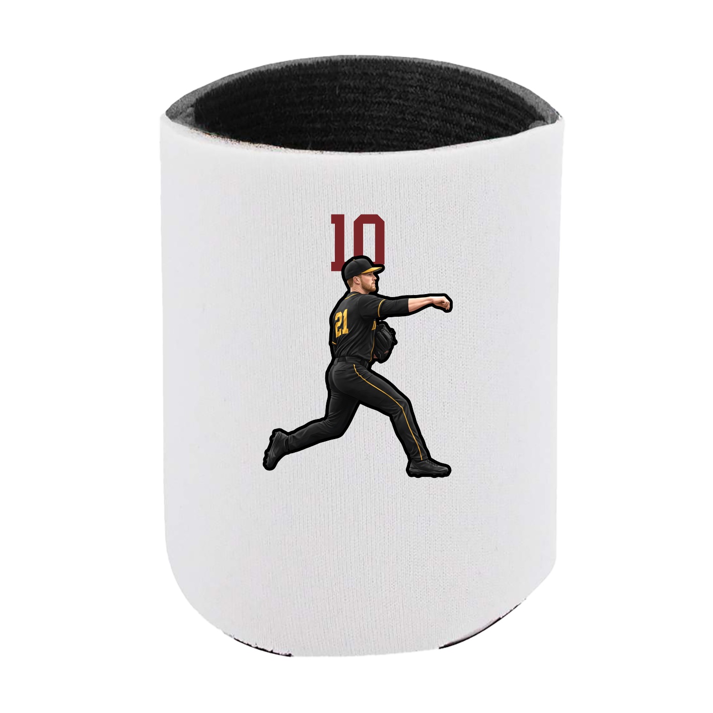 Can Holder — Number Top in White