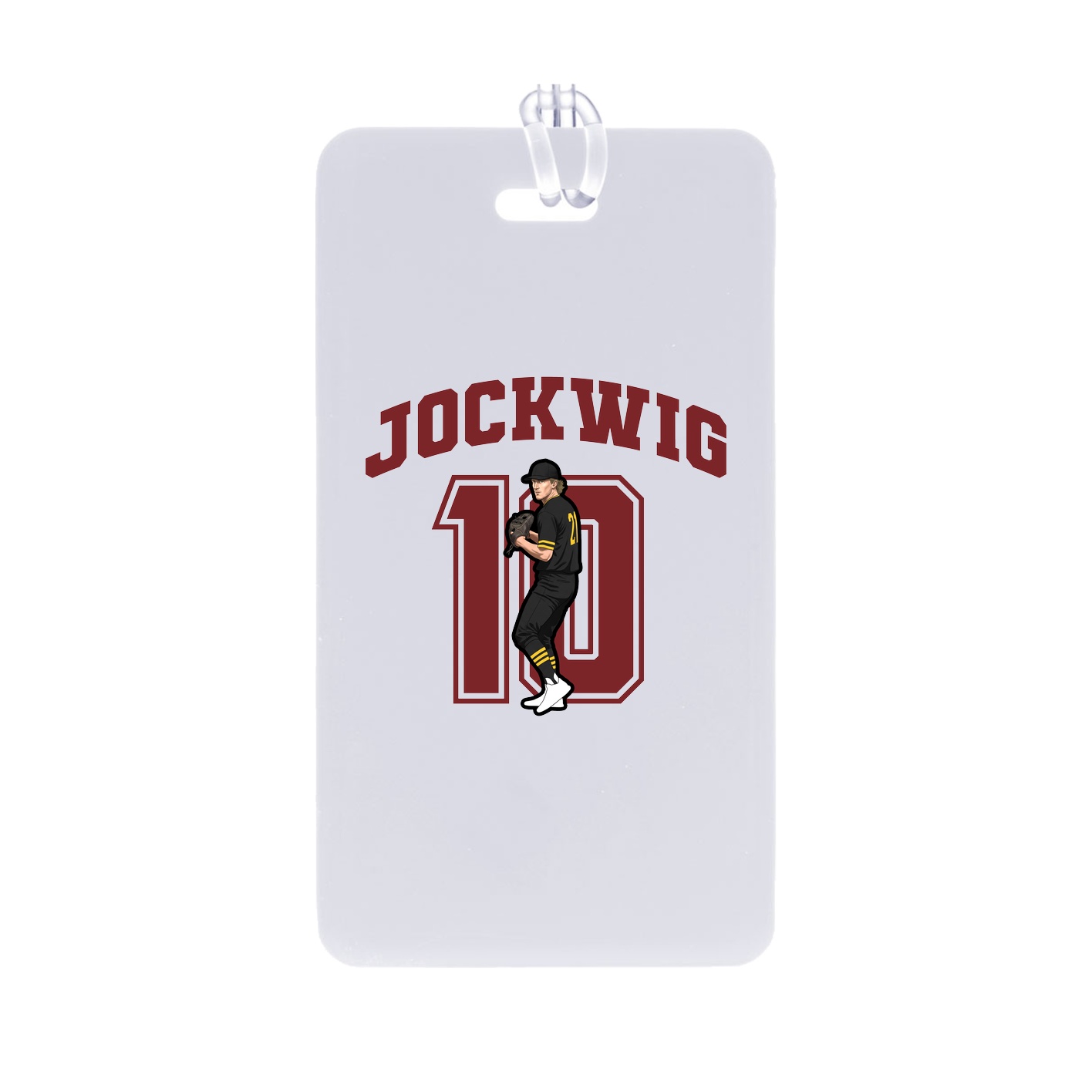 Bag Tag — Number in Classic