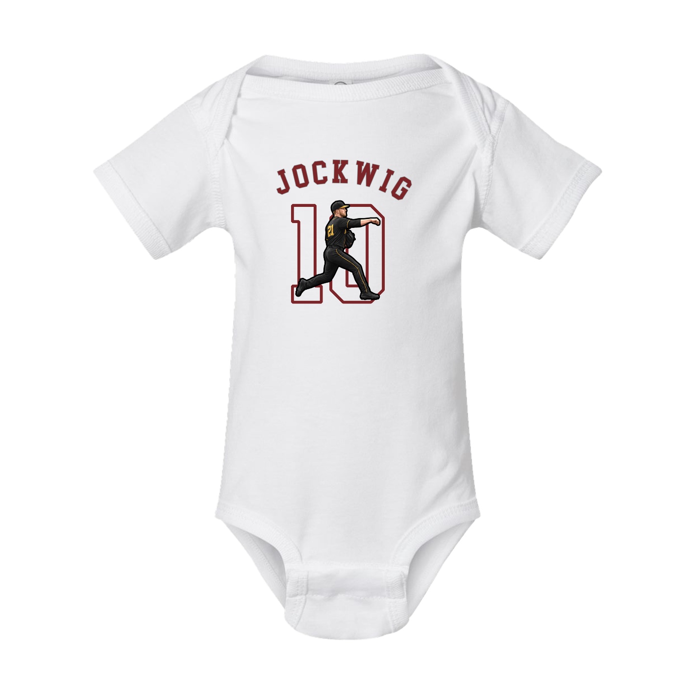 Baby Onesie — Shirsey Arch in White
