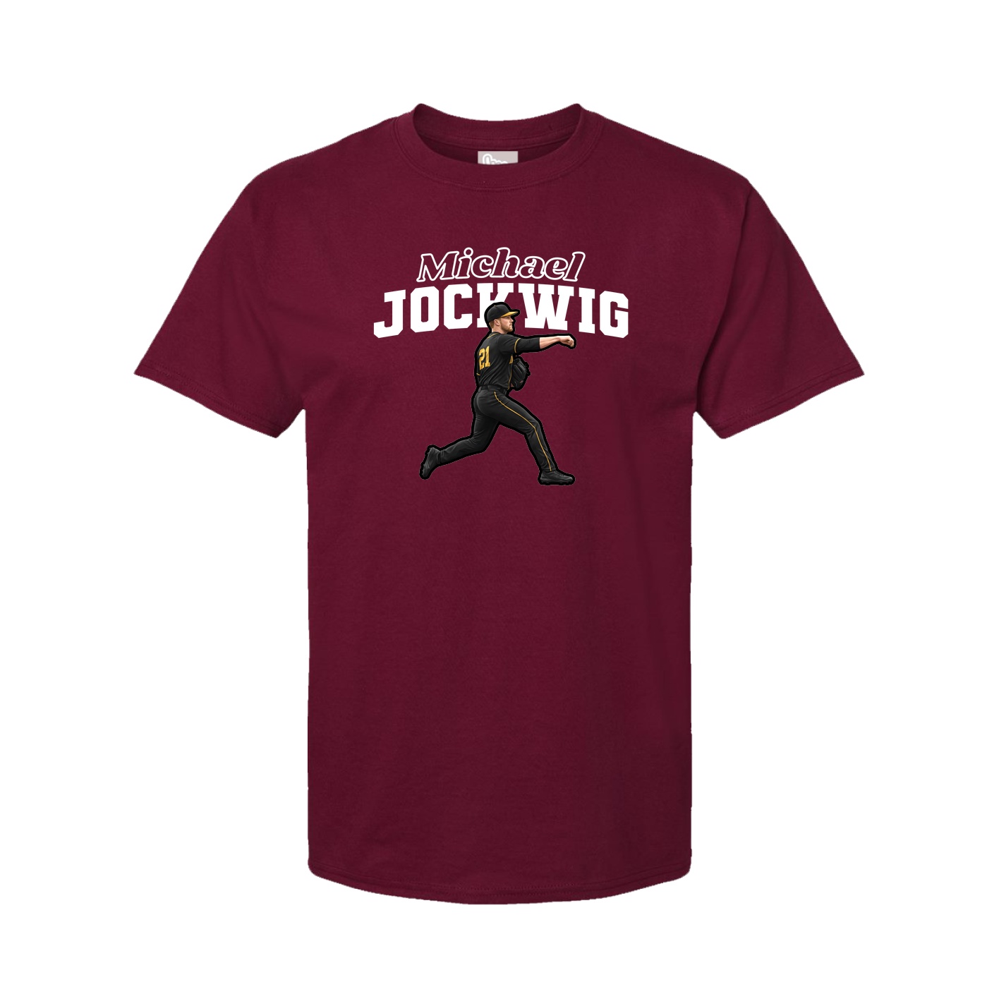 Tee — Name Arch in Cardinal
