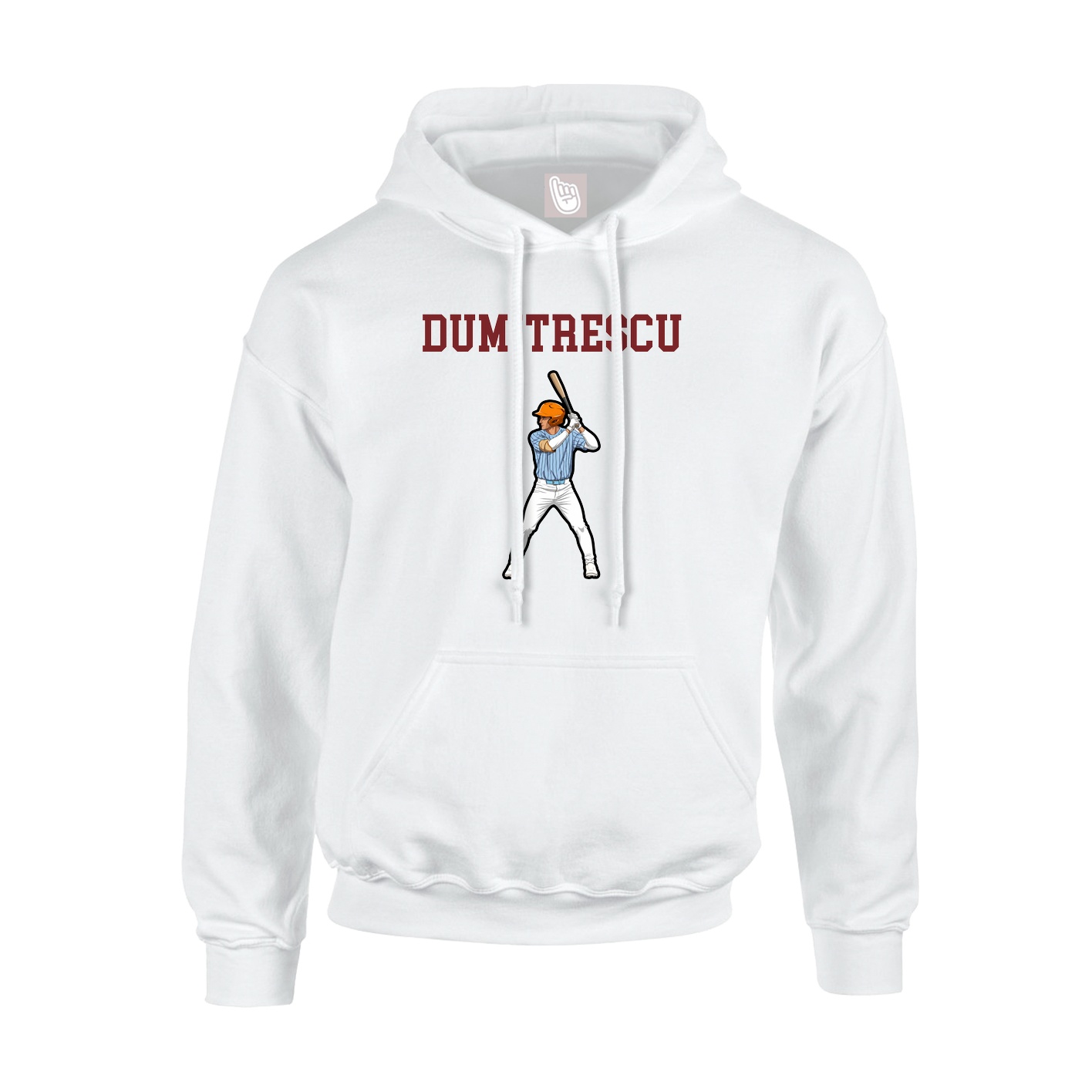 Youth Hoodie — Shirsey in White