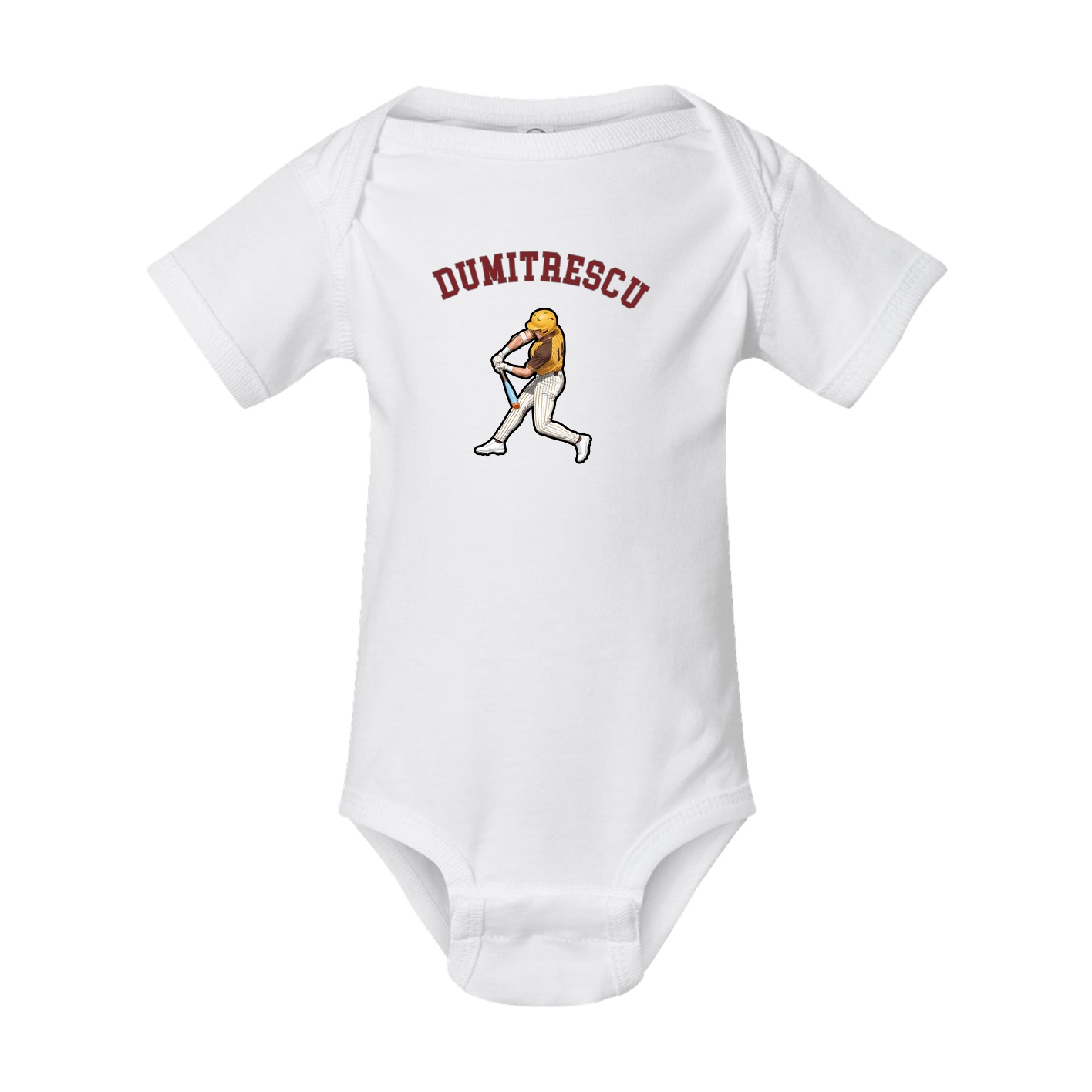 Baby Onesie — Shirsey Arch in White