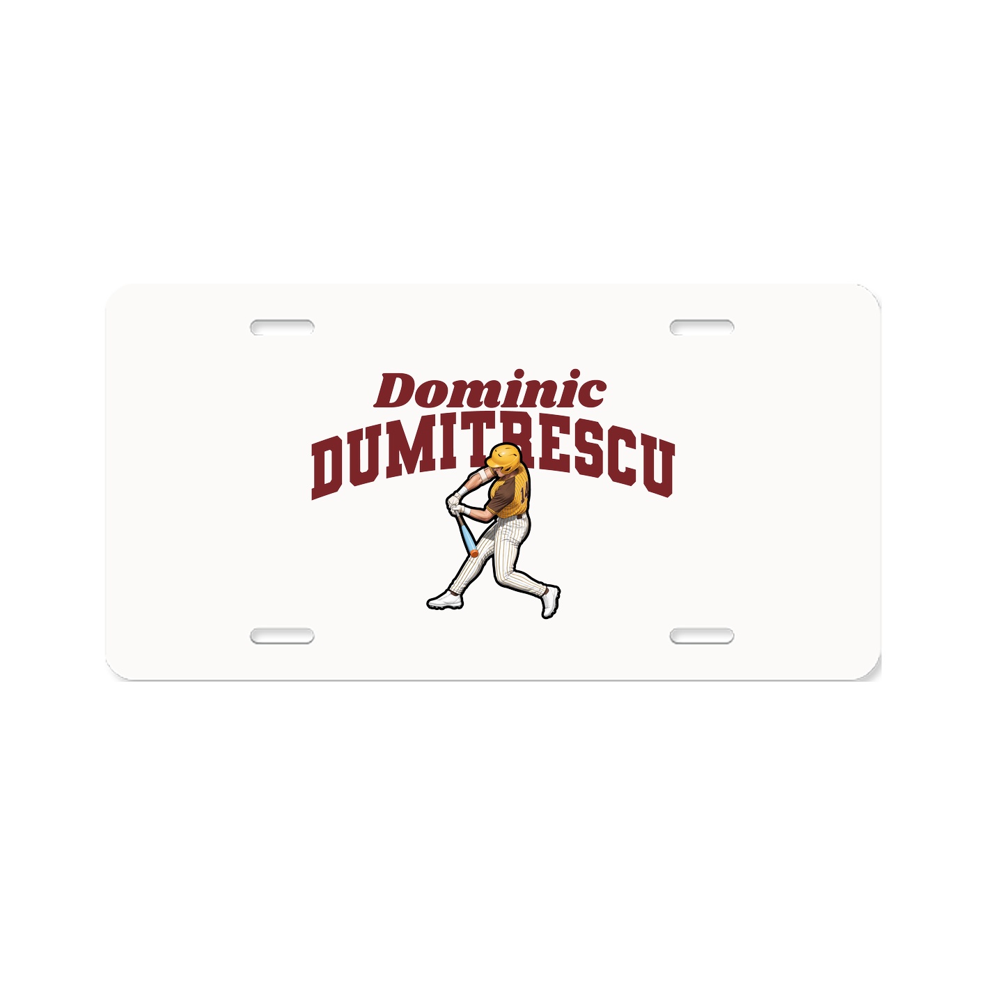 License Plate — Signature Arch in Classic