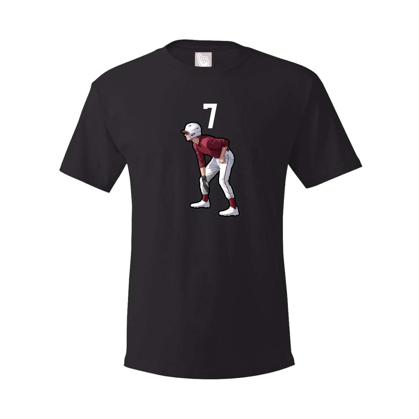 Tee — Number Top in Black