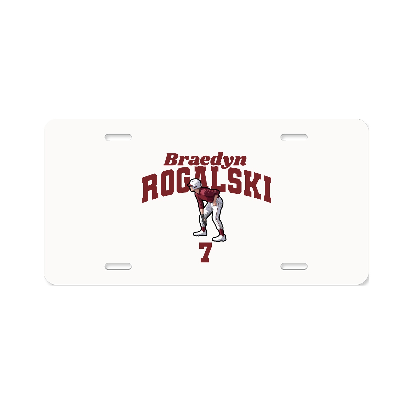 License Plate — Signature Arch in Classic