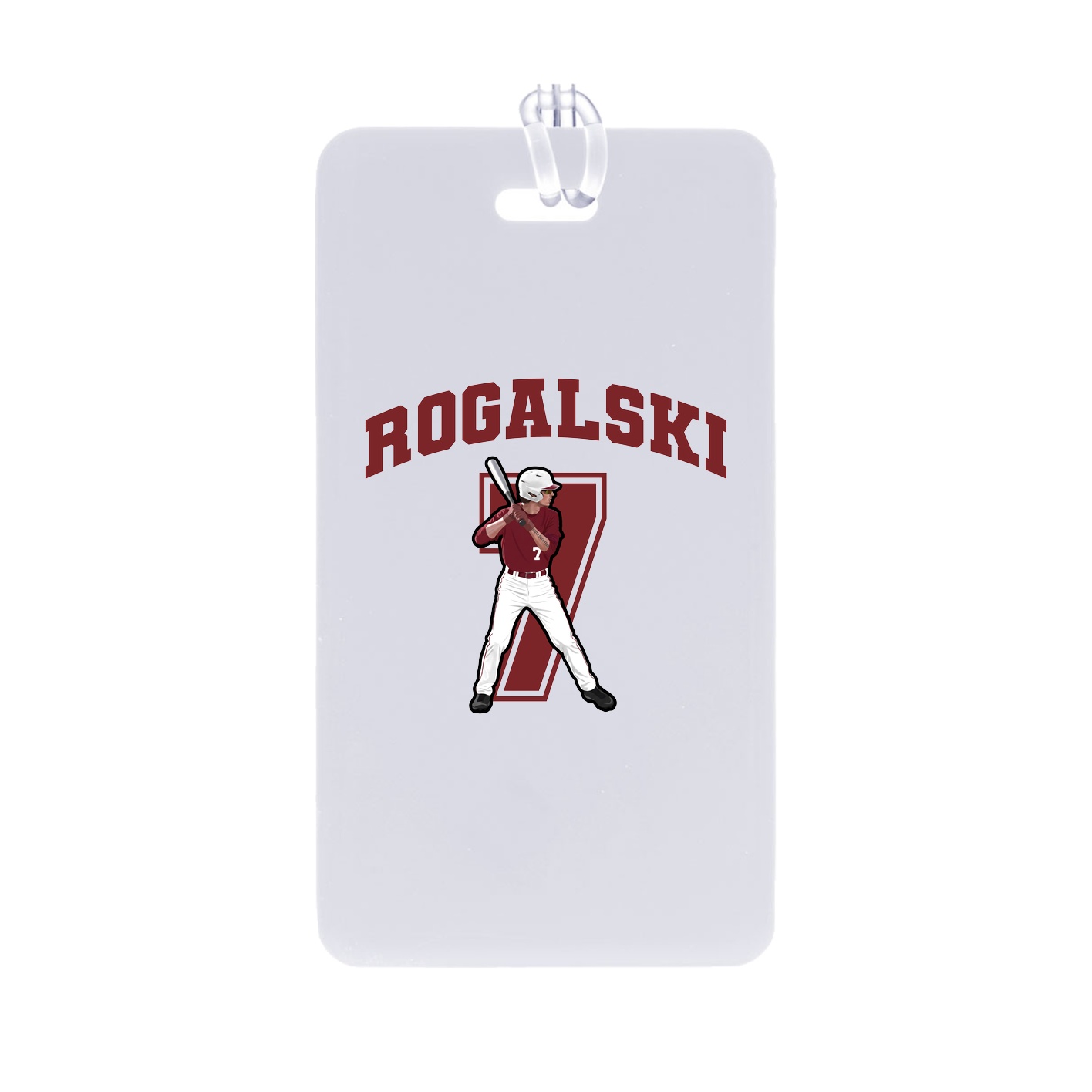 Bag Tag — Number in Classic