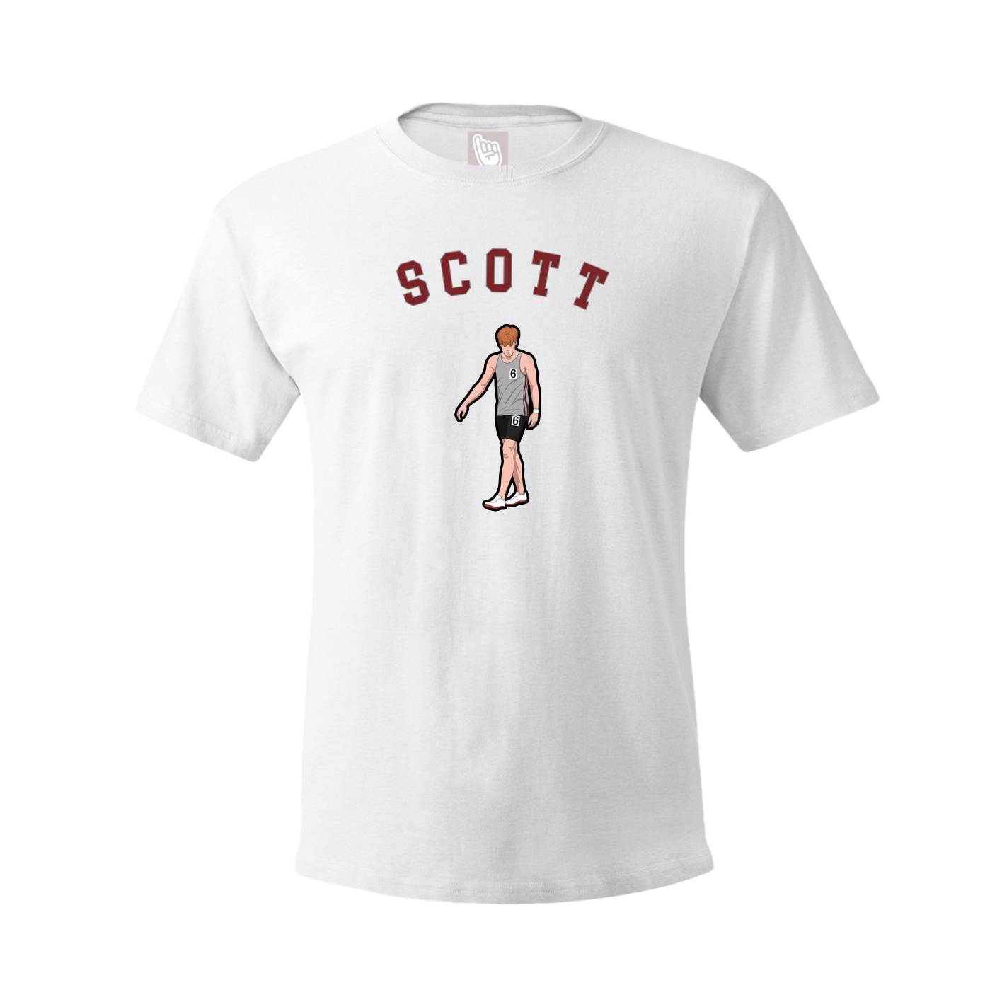 Tee — Shirsey Arch in White