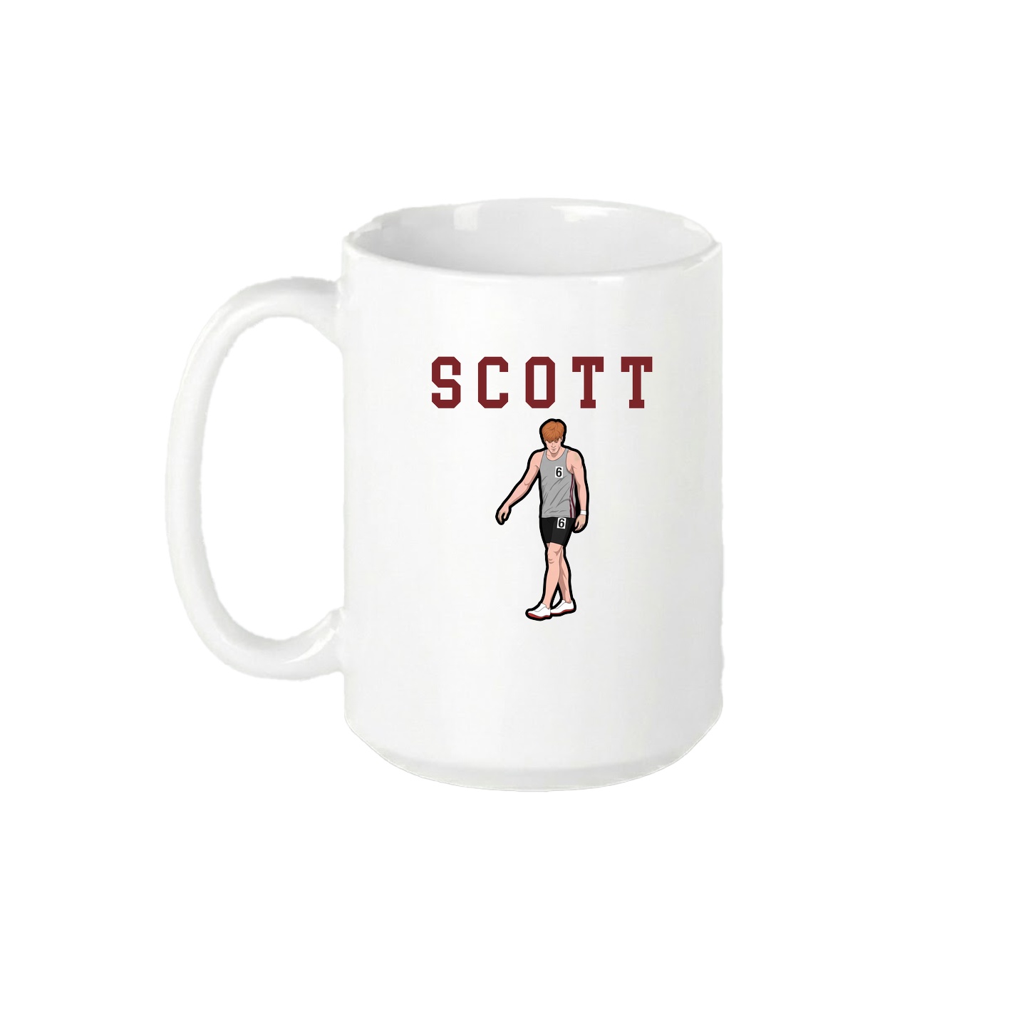 15oz Coffee Mug — Shirsey in White