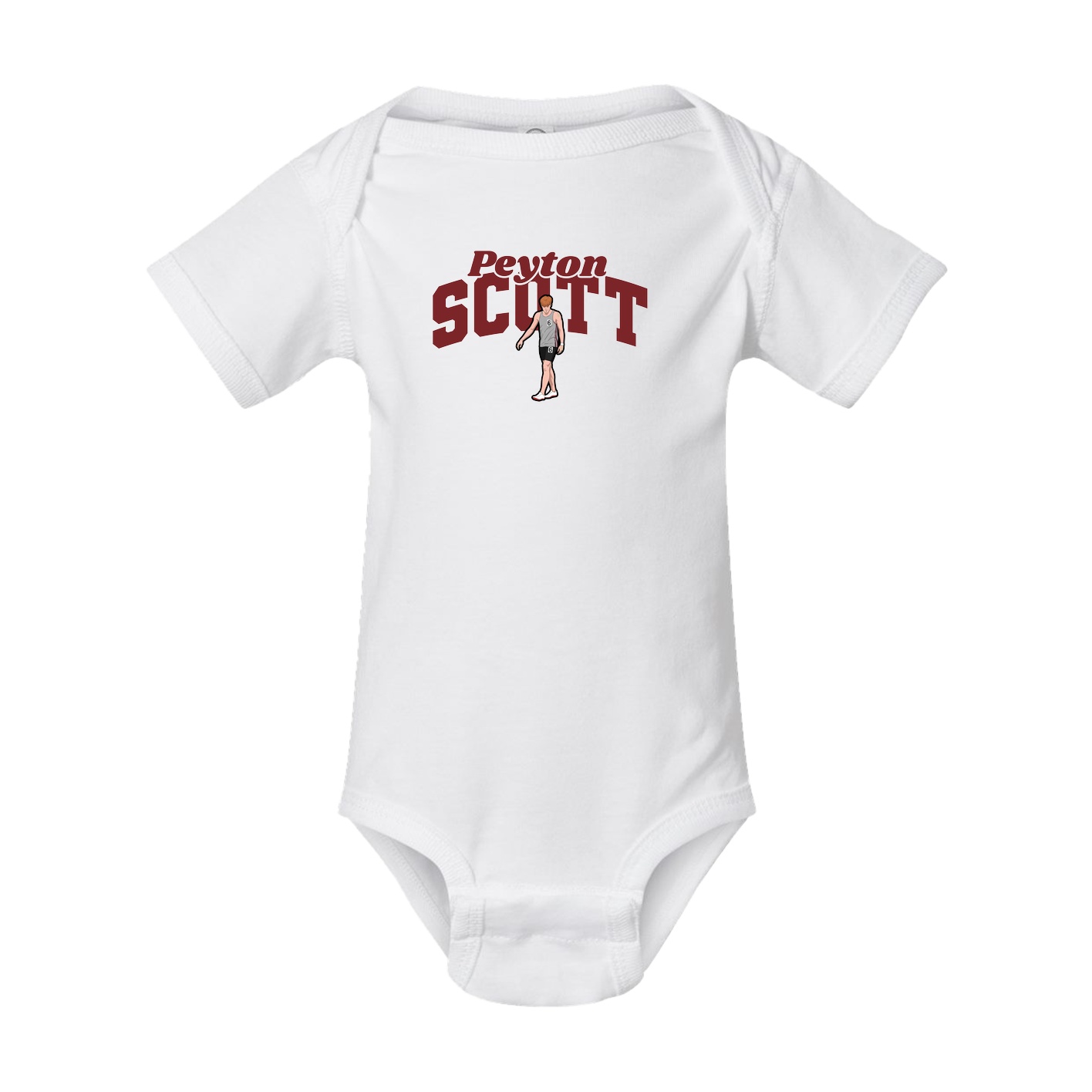 Baby Onesie — Signature Arch in White