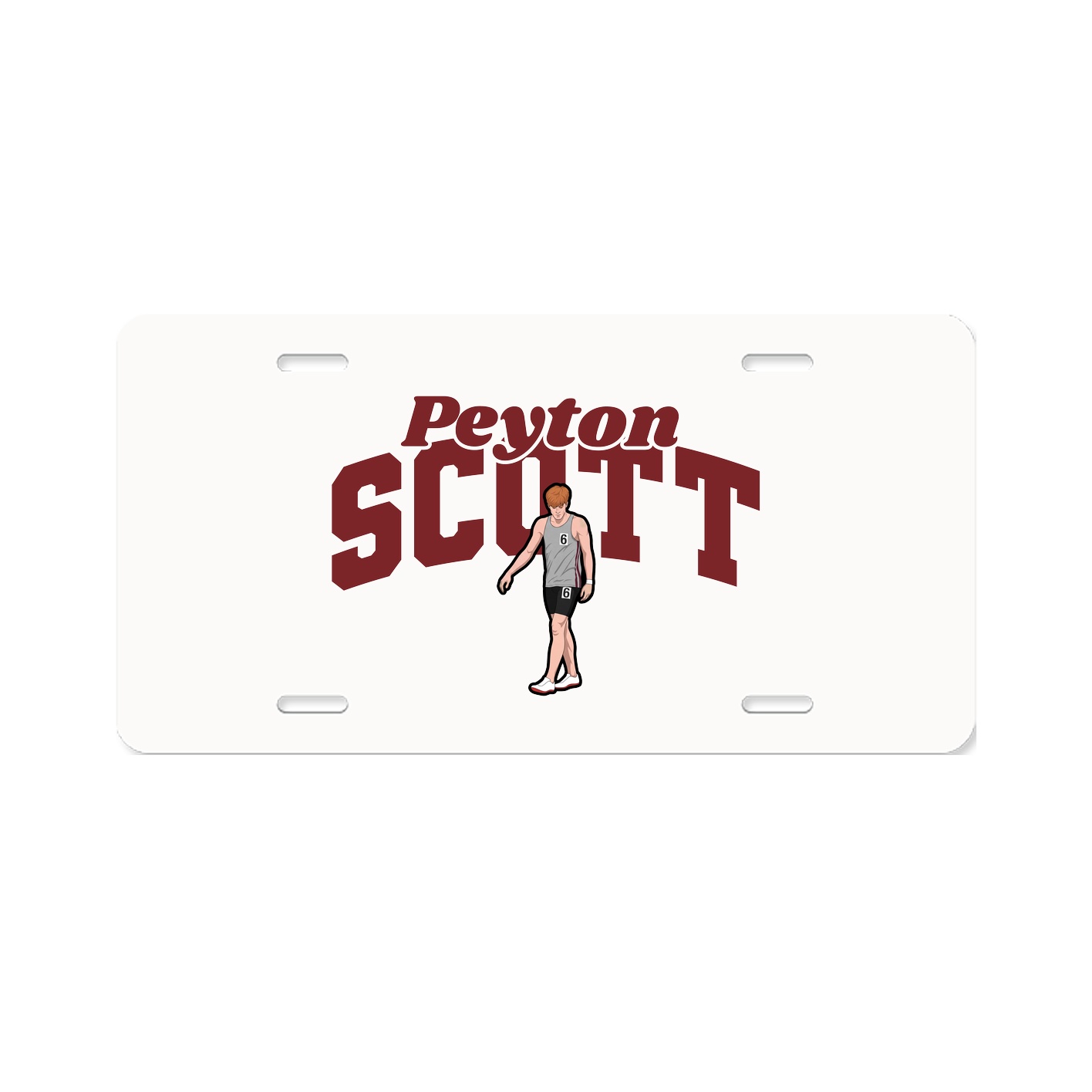 License Plate — Signature Arch in Classic
