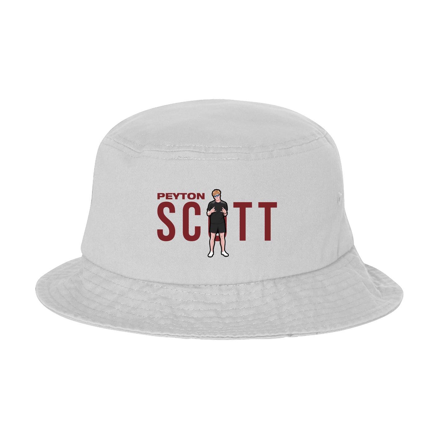 Bucket Cap — Player Name in White