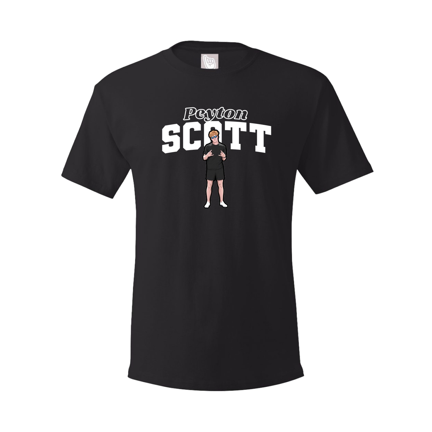 Tee — Name Arch in Black