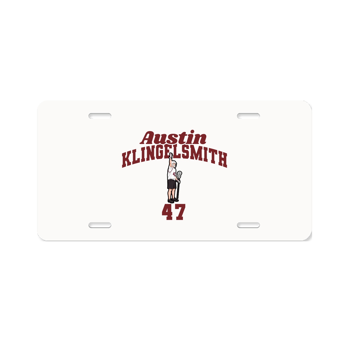 License Plate — Signature Arch in Classic