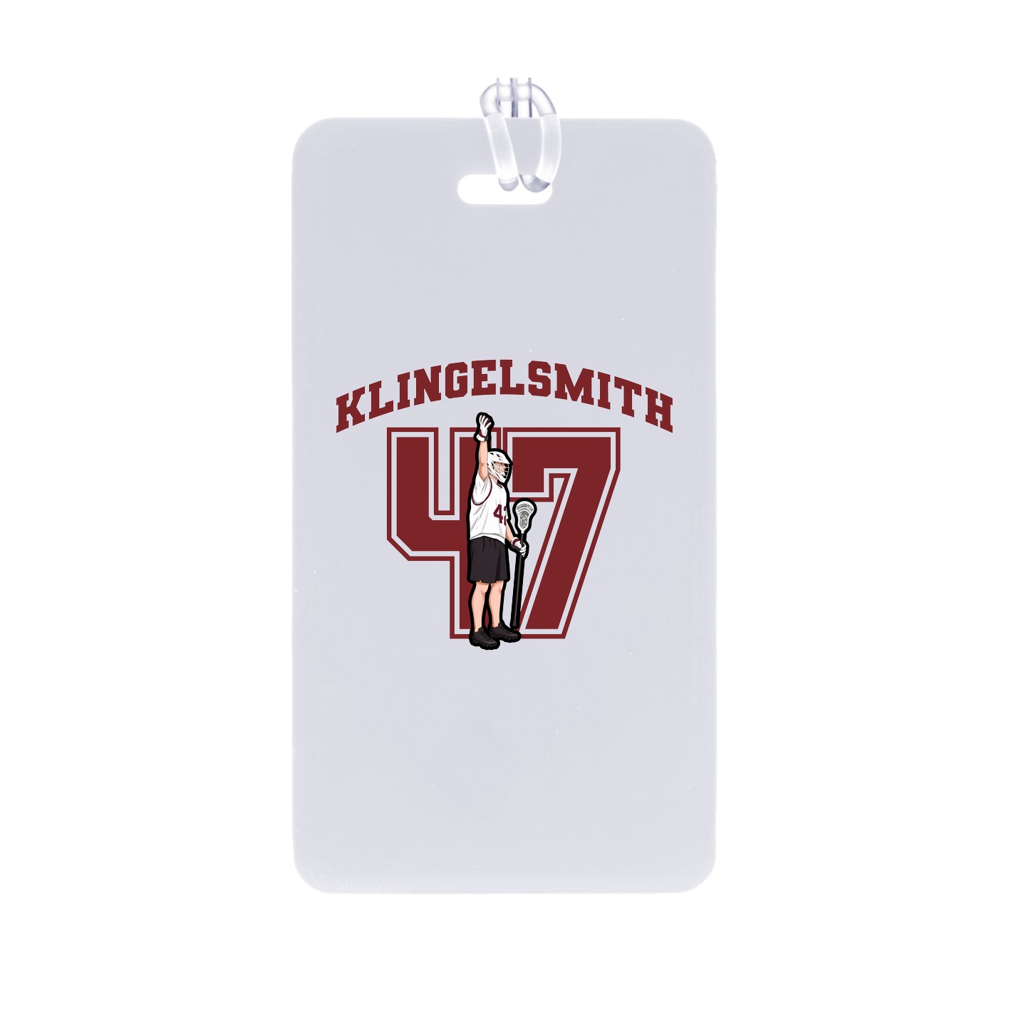 Bag Tag — Number in Classic