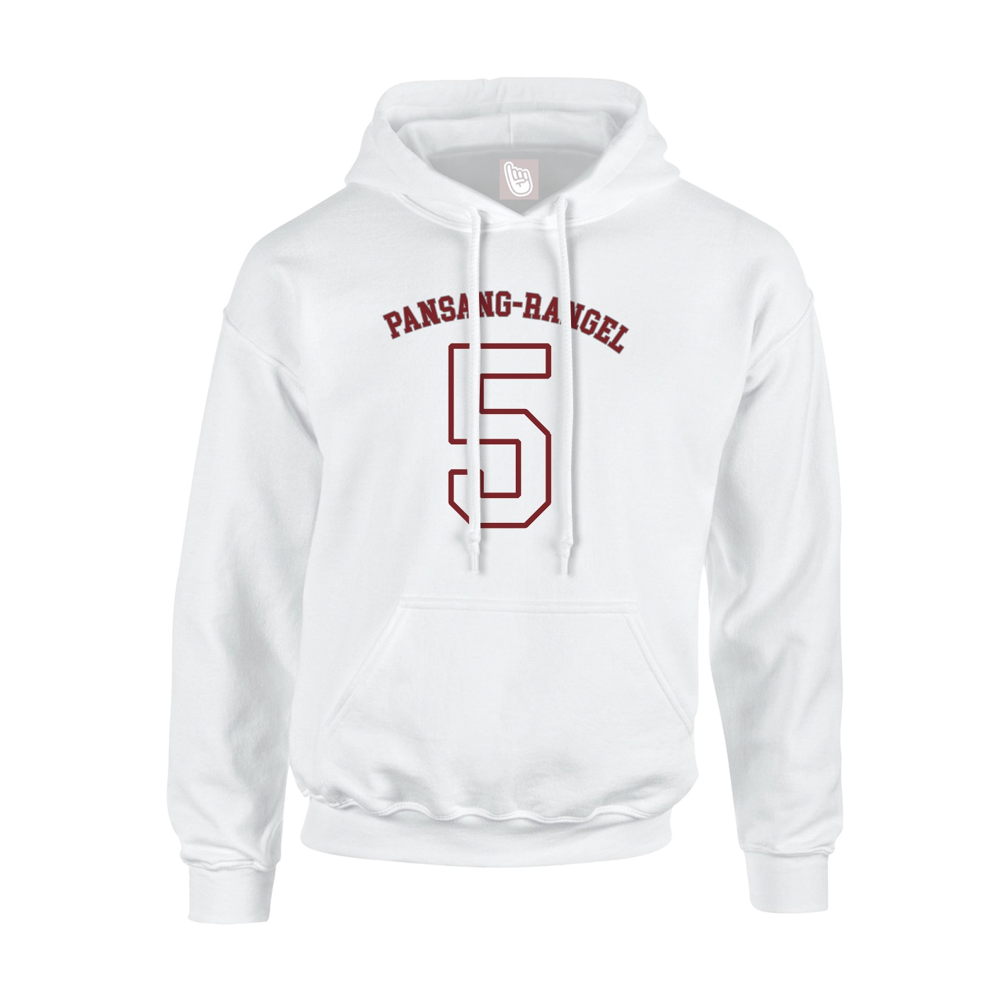 Youth Hoodie — Shirsey Arch in White
