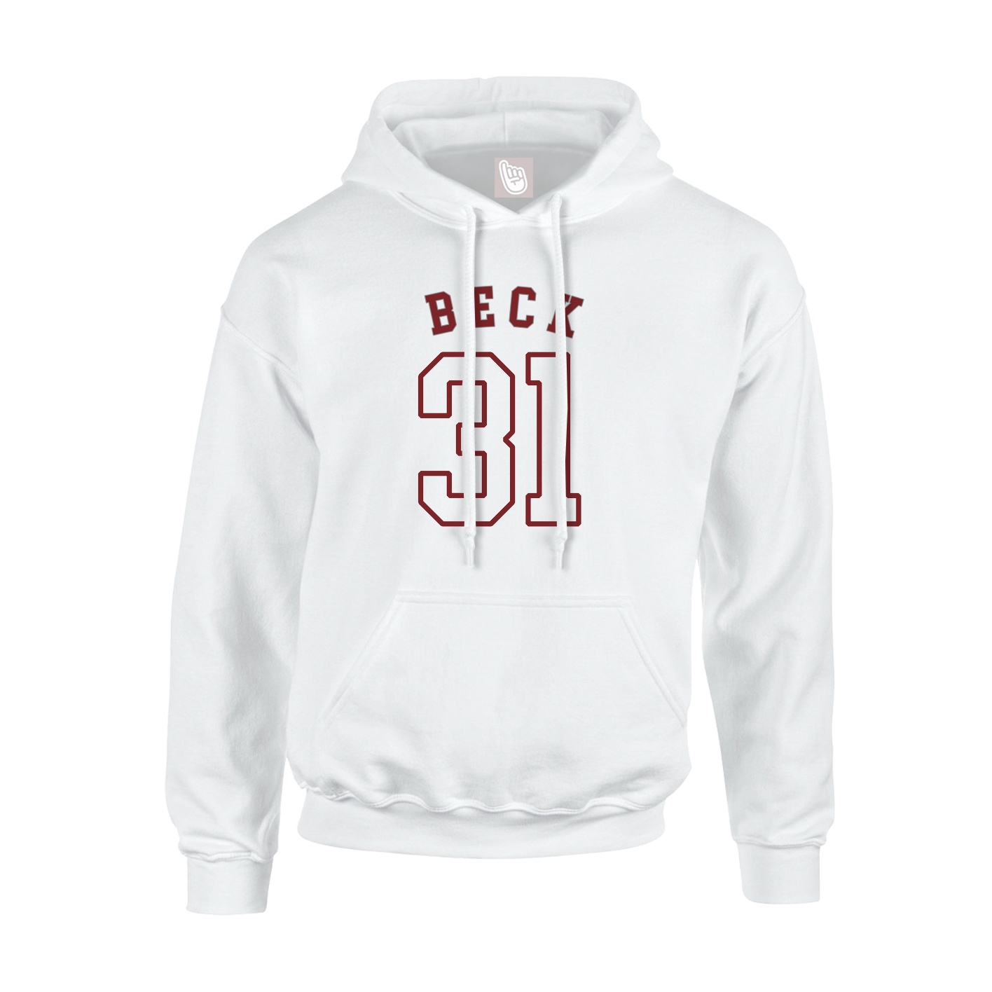 Hoodie — Shirsey Arch in White