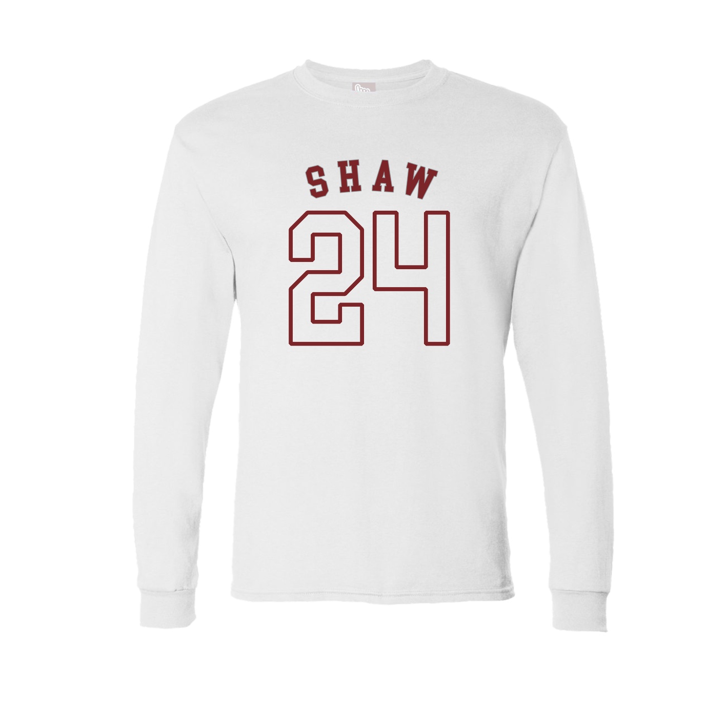 Long Sleeve Tee — Shirsey Arch in White
