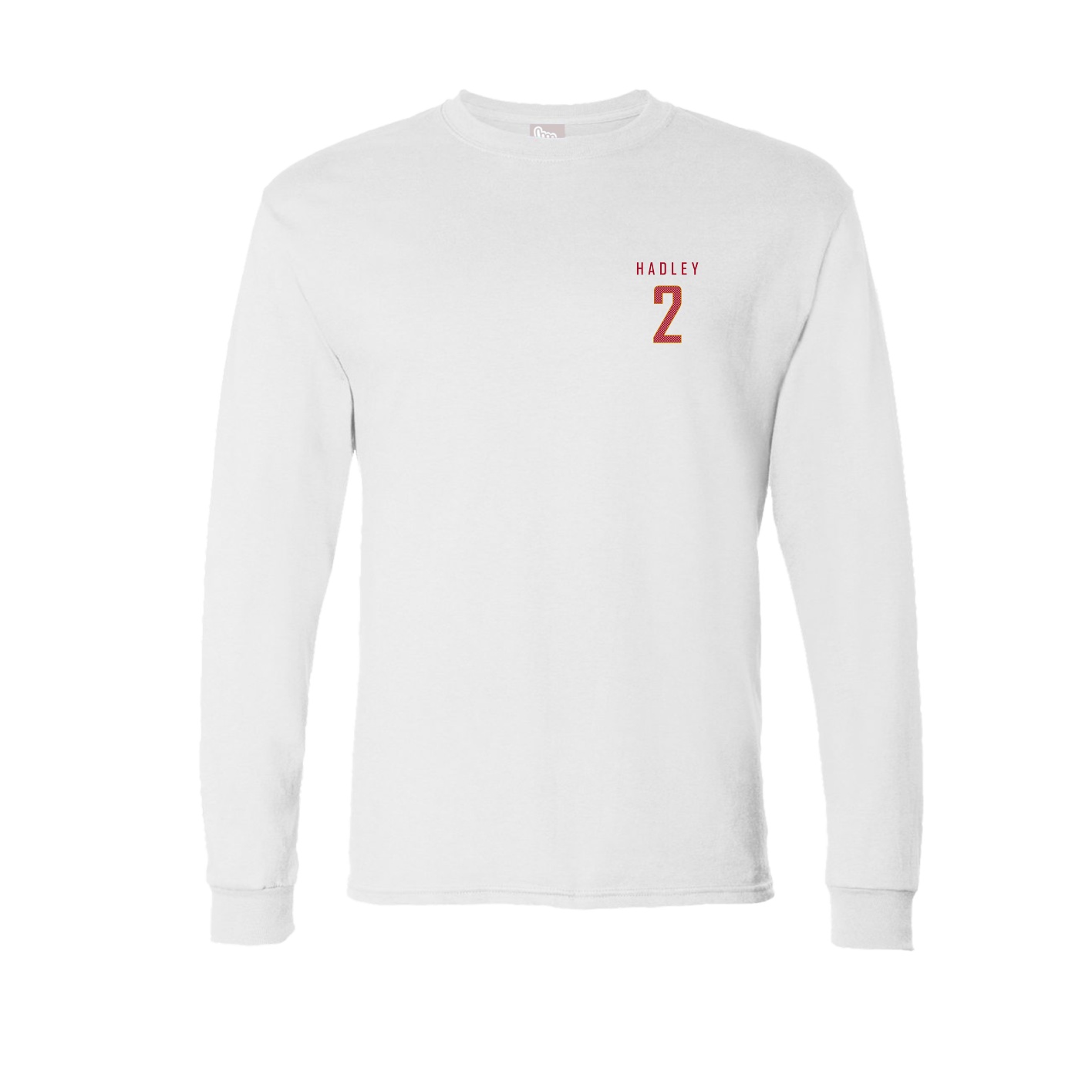 Long Sleeve Tee — Mesh Shirsey in White