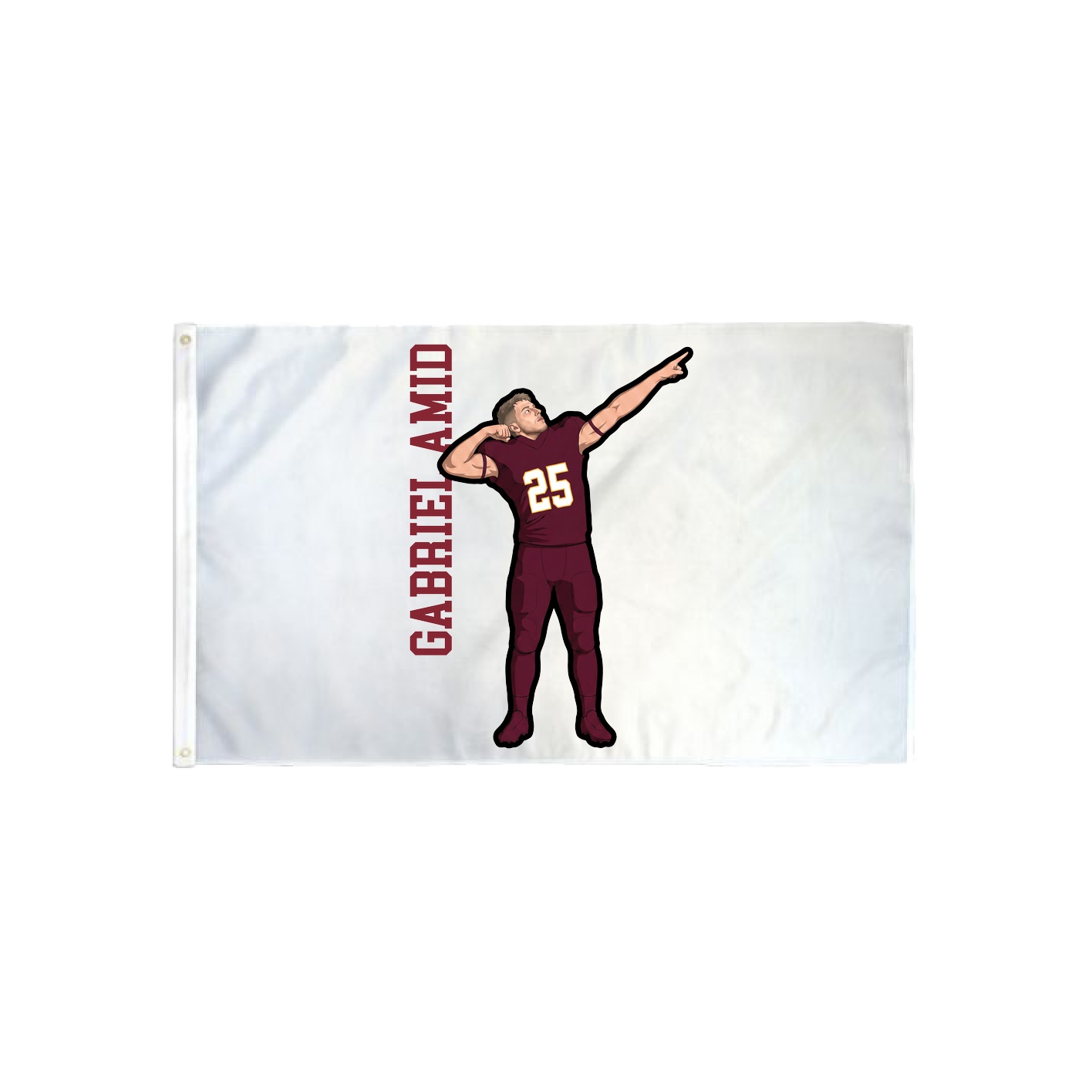 3x5 Flag — Name Vertical in Classic