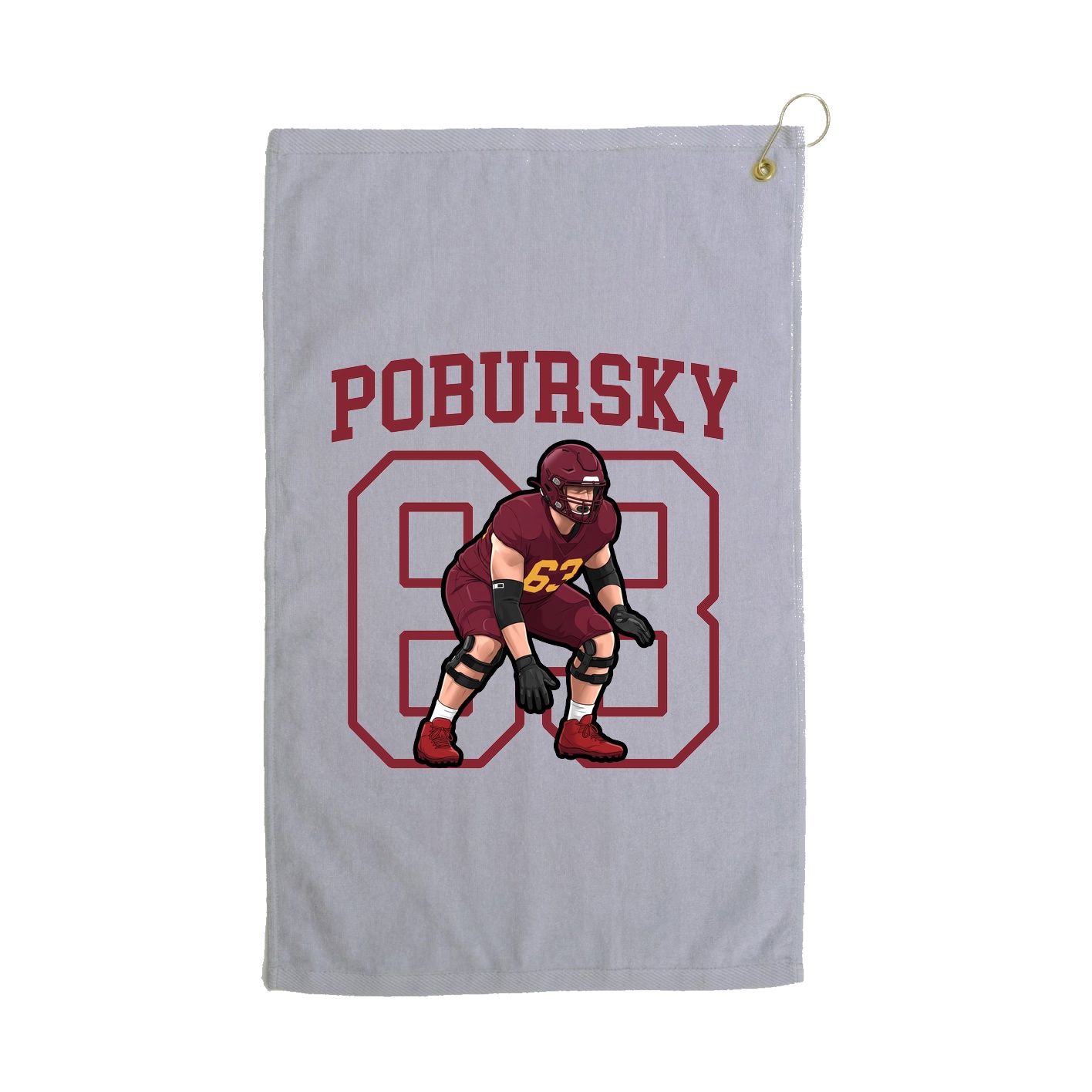 Golf Towel — Shirsey in Grey