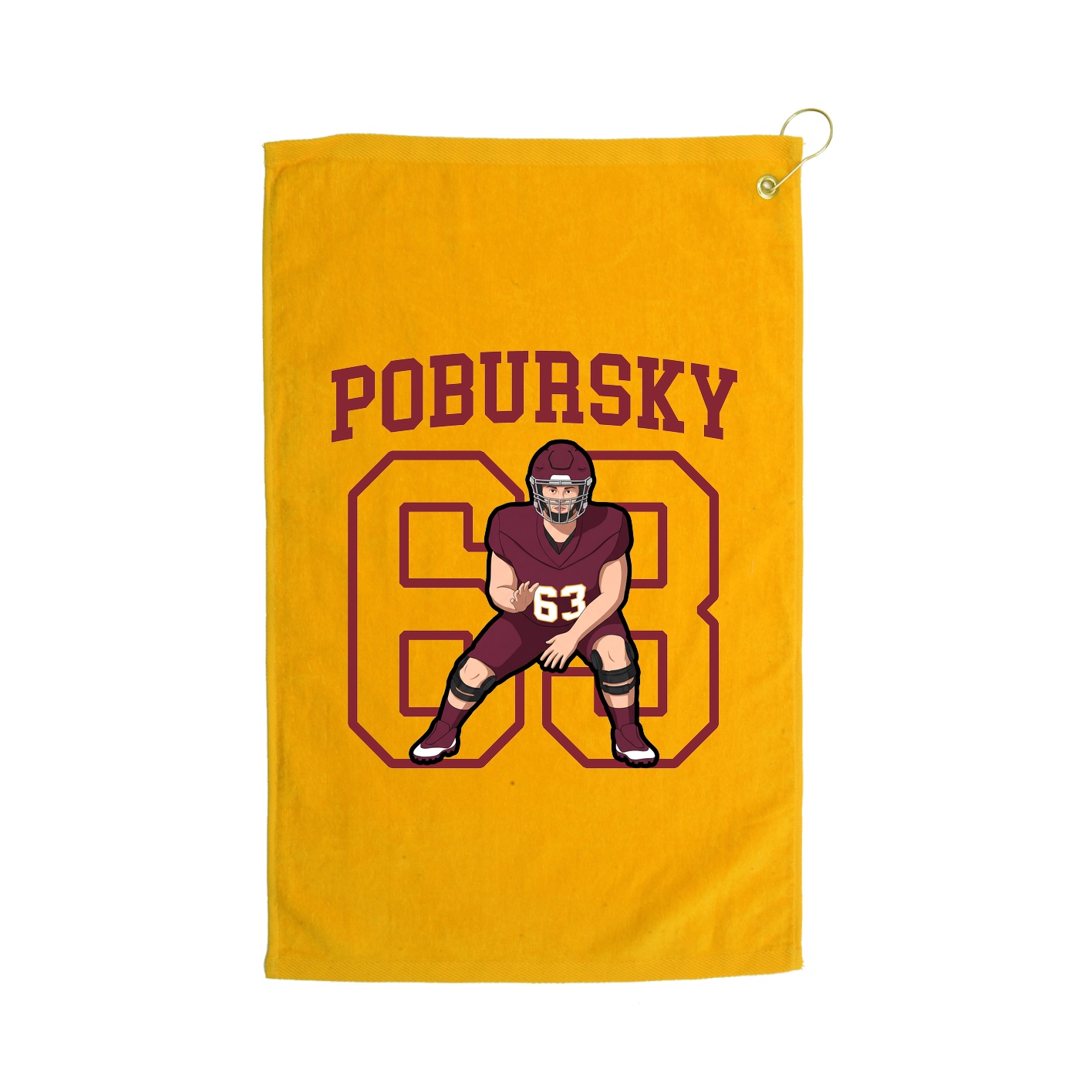 Golf Towel — Shirsey in Gold