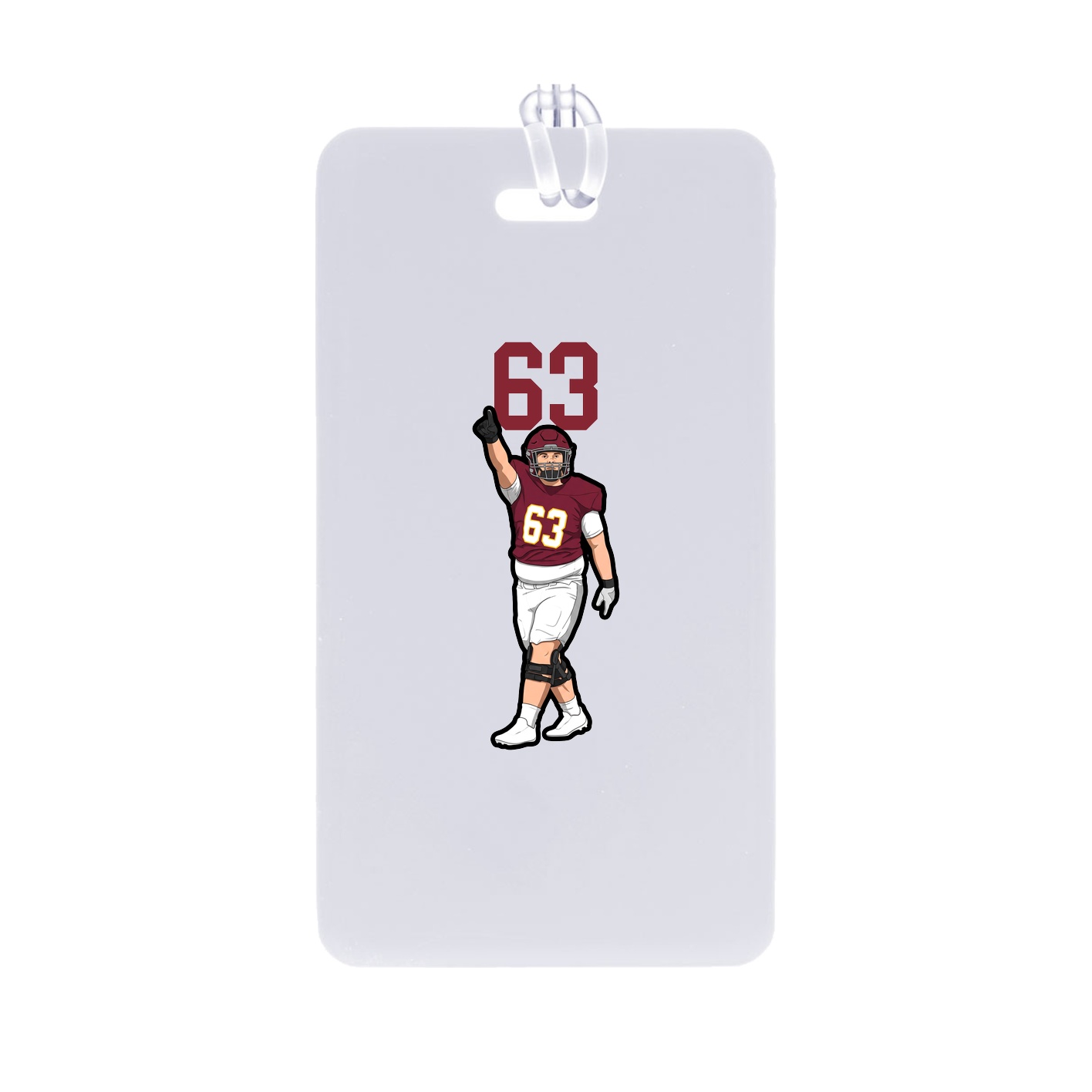 Bag Tag — Number Top in Classic