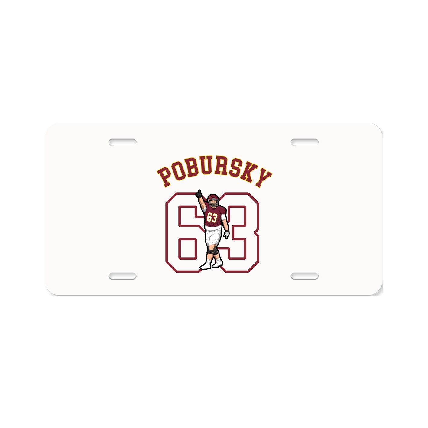 License Plate — Shirsey Arch in Classic
