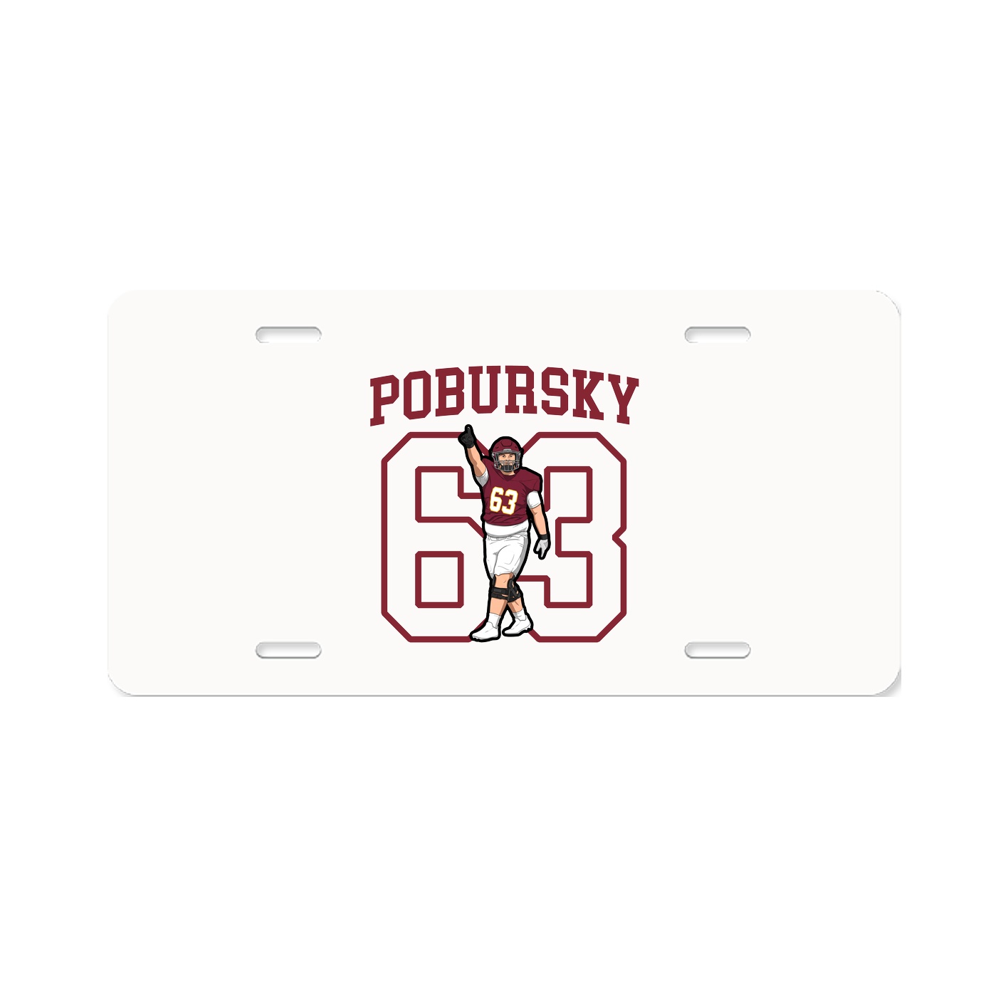License Plate — Shirsey in Classic