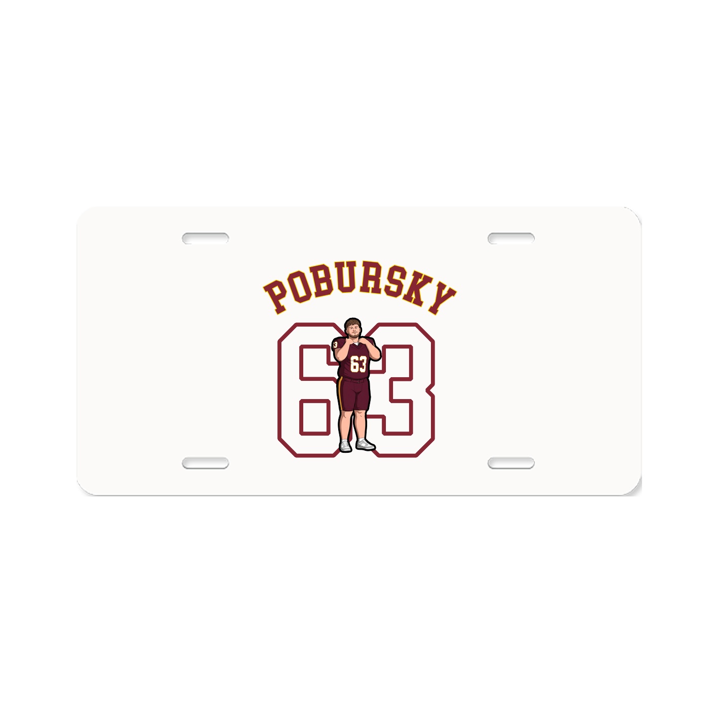 License Plate — Shirsey Arch in Classic
