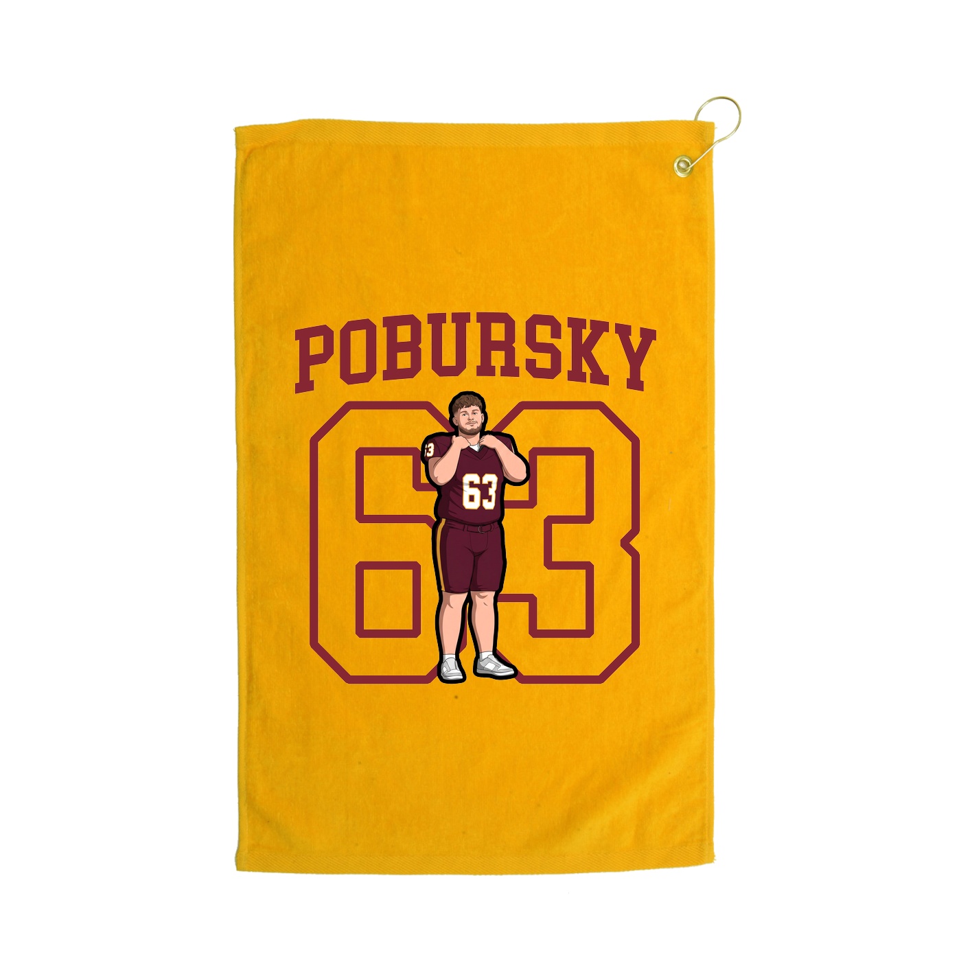 Golf Towel — Shirsey in Gold