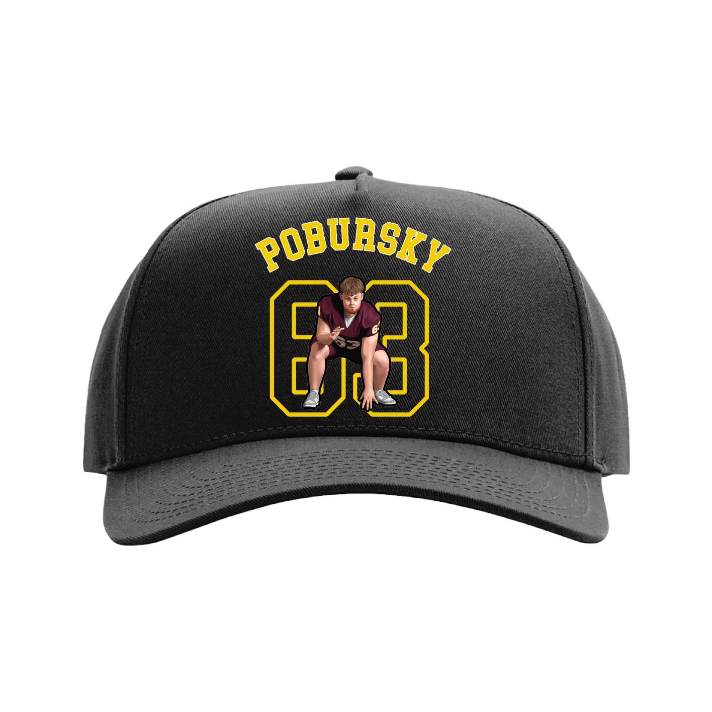 Full Fabric Five-Panel Champ Cap