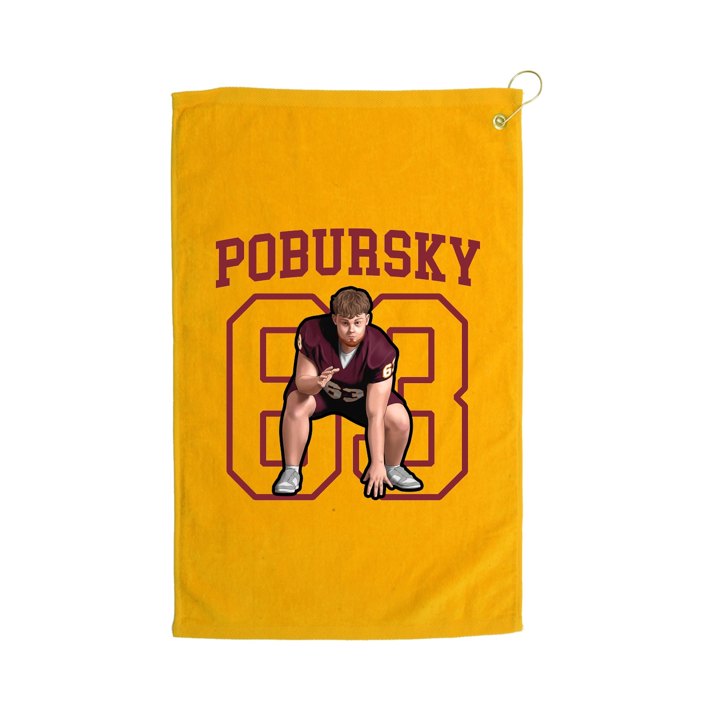 Terry Velour Golf Towel