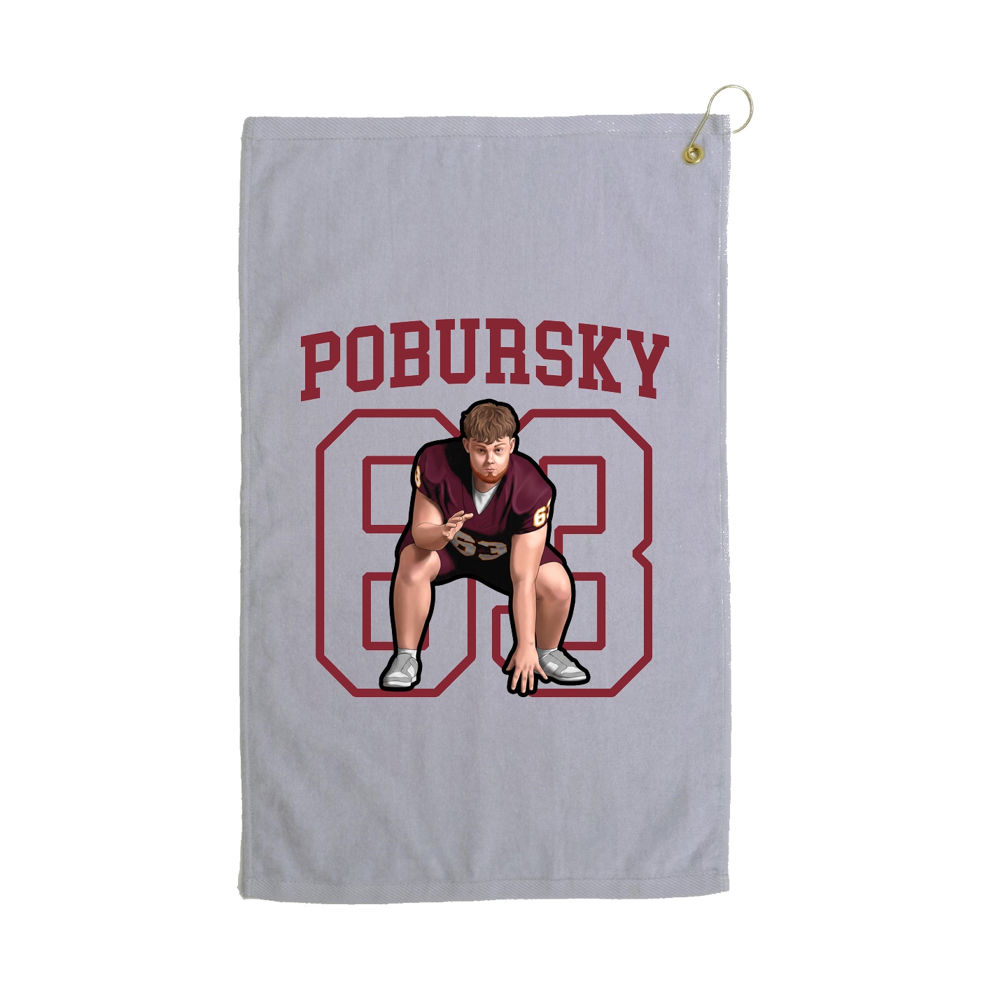 Golf Towel — Shirsey in Grey