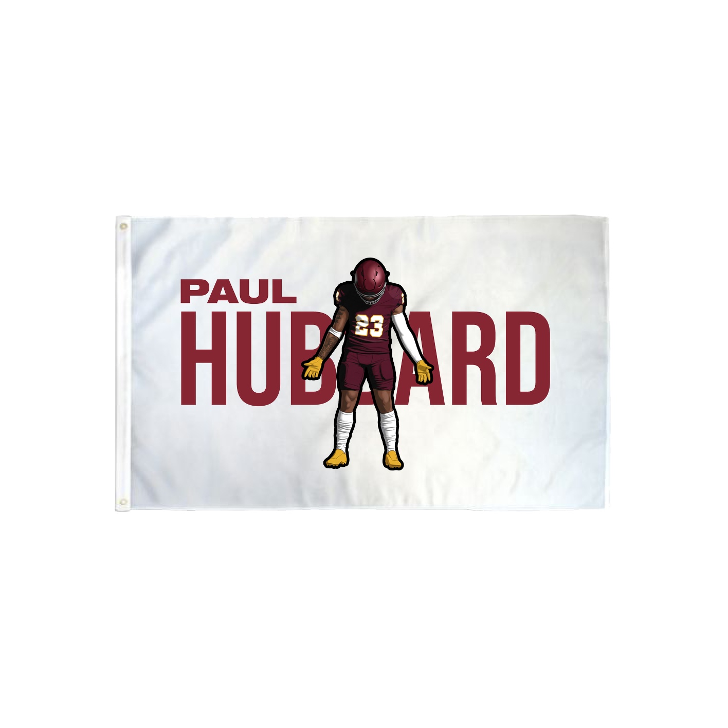 3x5 Flag — Player Name in Classic
