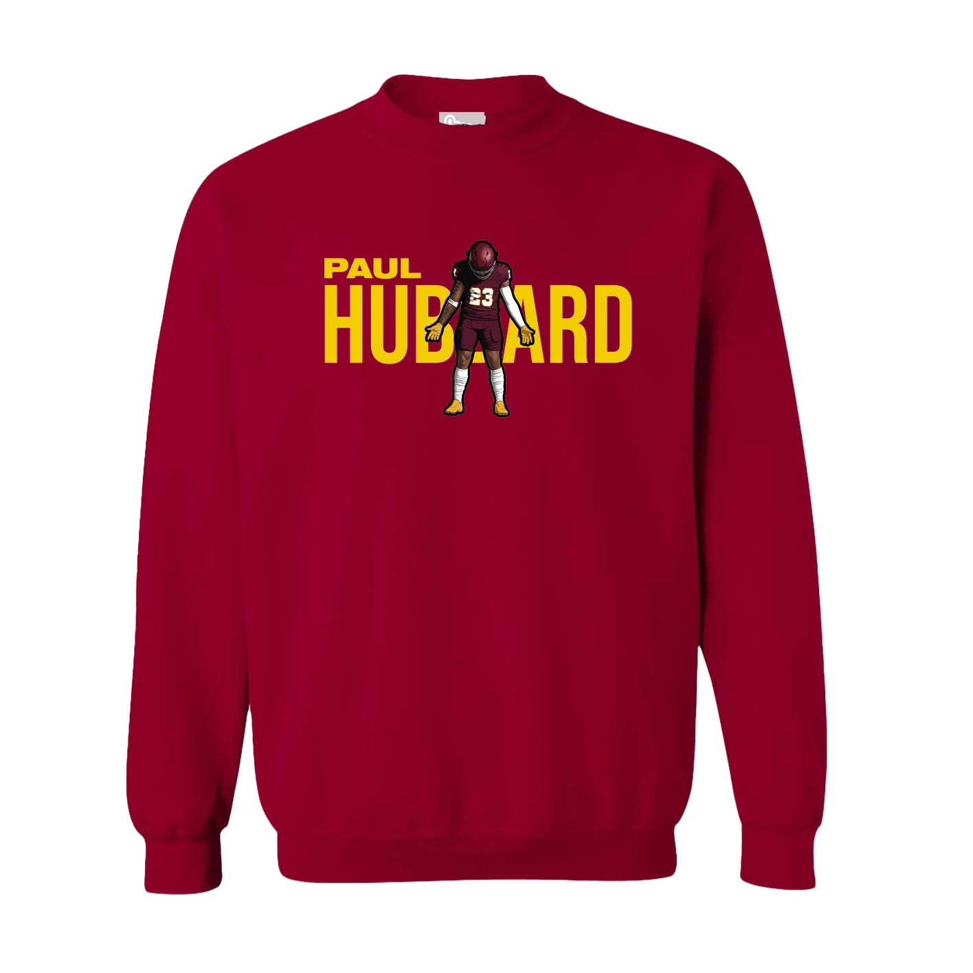 Fleece Crew — Player Name in Cardinal