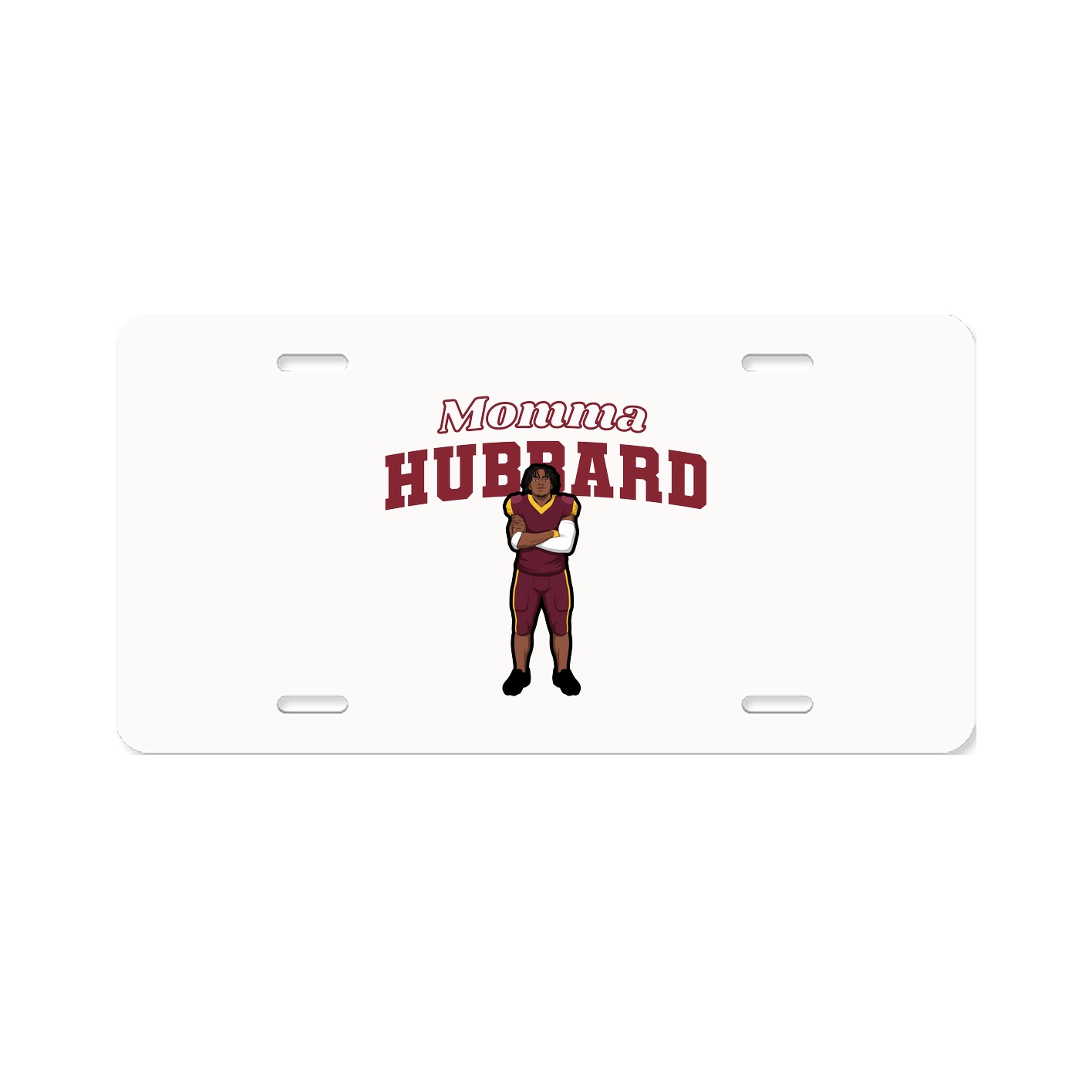 License Plate — Mothers Day Block in Classic