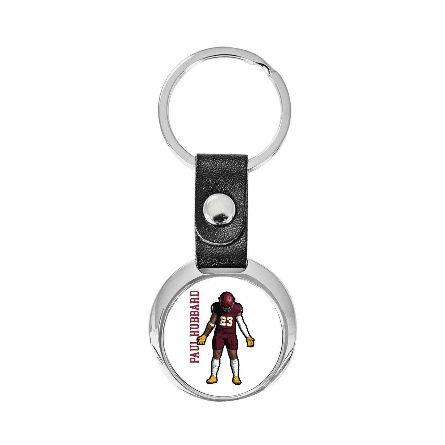 Key Chain — Name Vertical in Classic