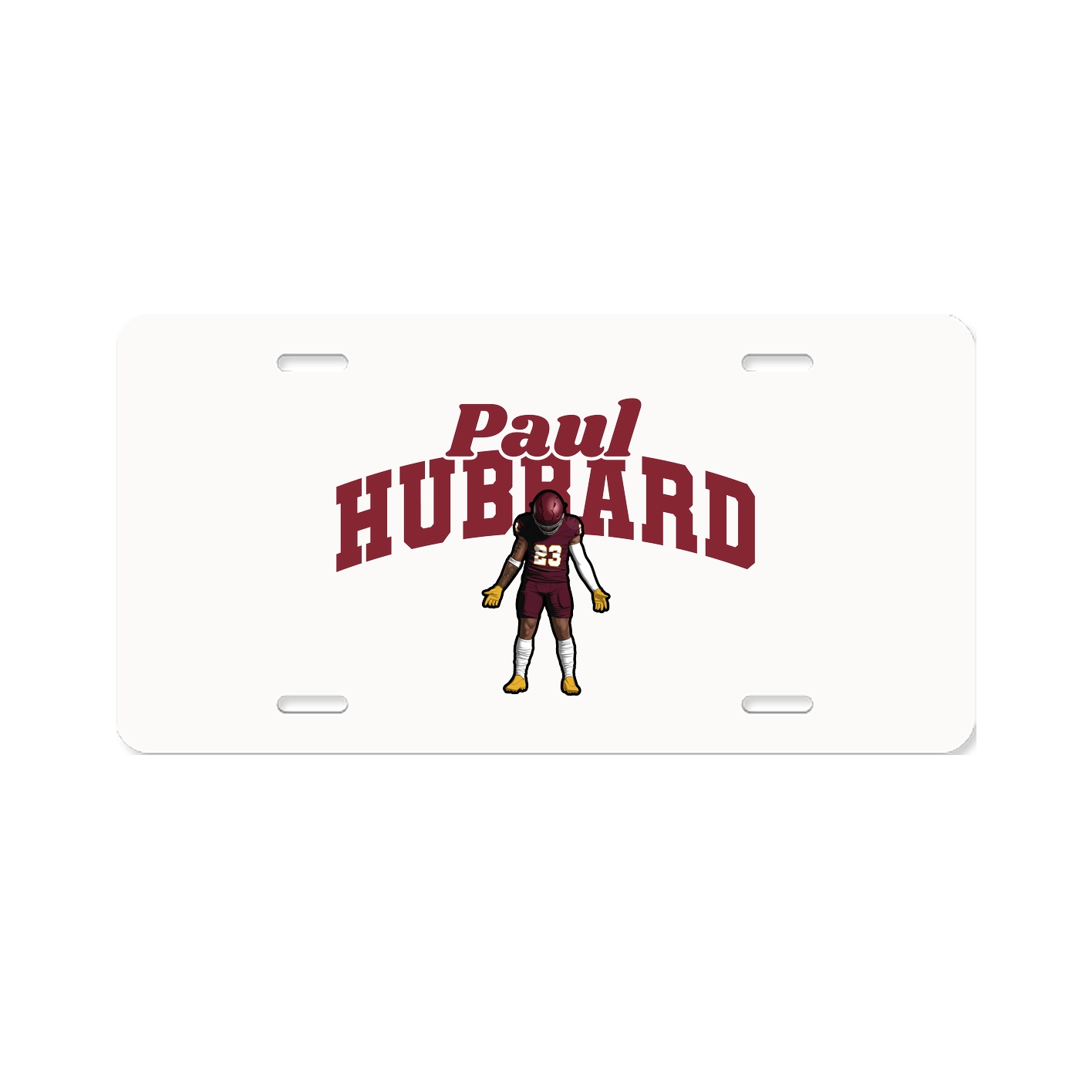 License Plate — Signature Arch in Classic