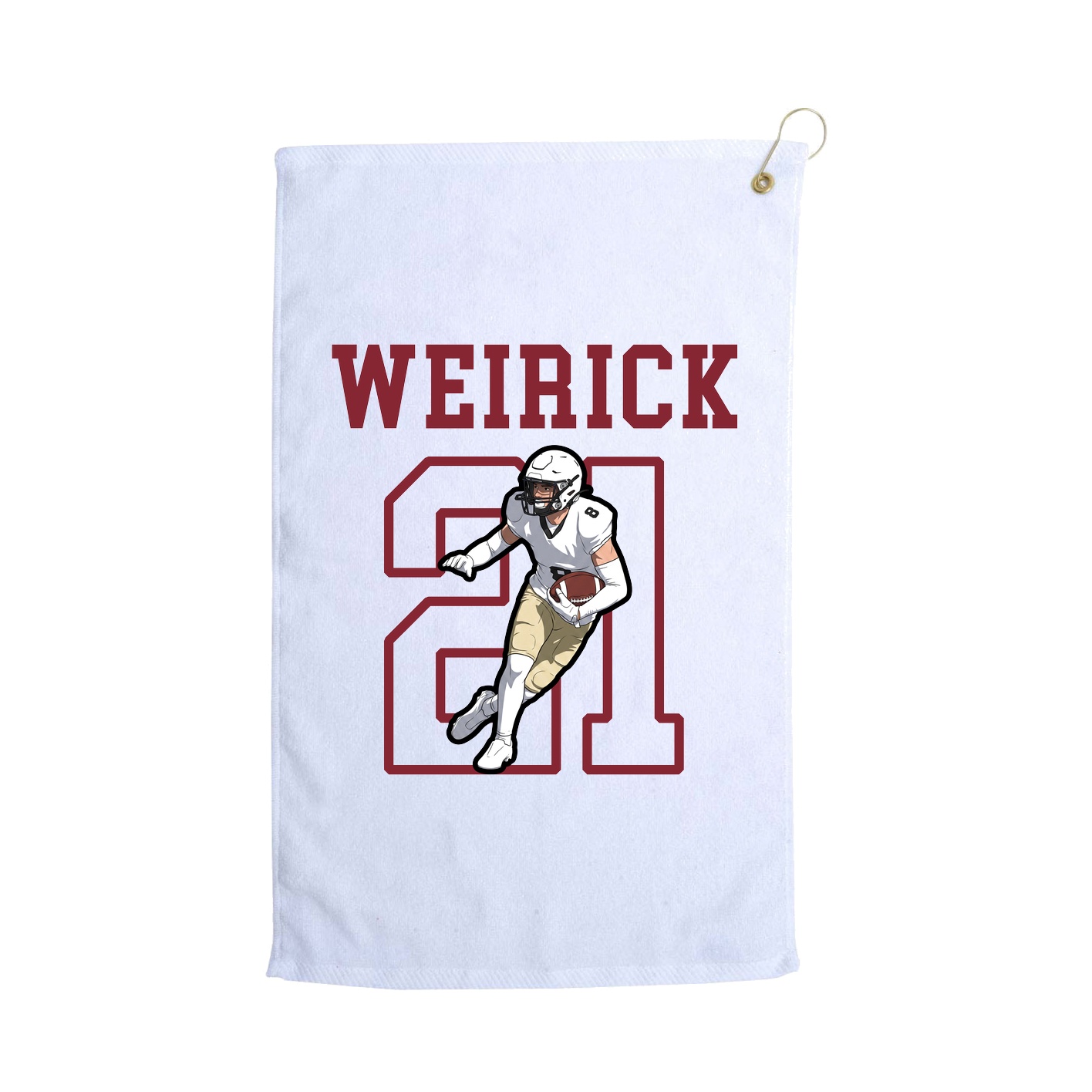 Golf Towel — Shirsey in White