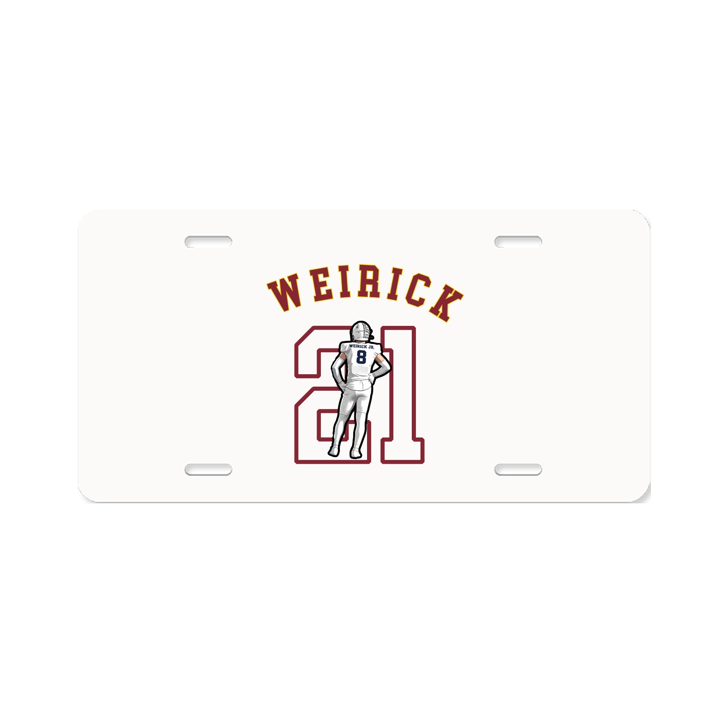 License Plate — Shirsey Arch in Classic