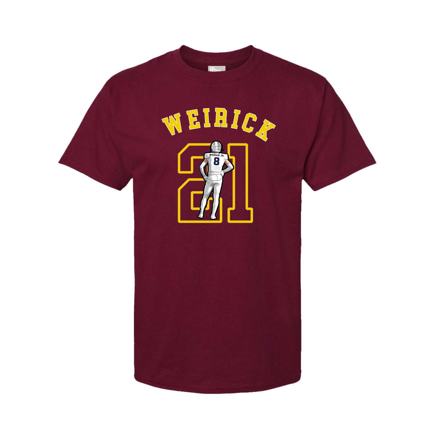 Youth Tee — Shirsey Arch in Cardinal
