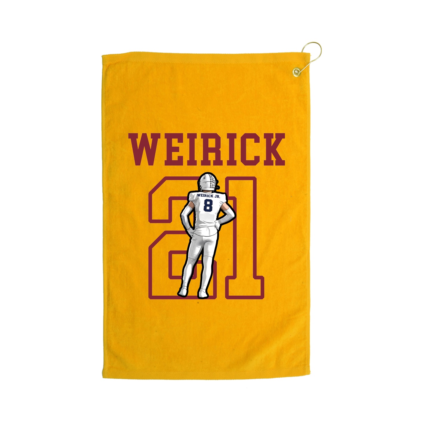 Golf Towel — Shirsey in Gold