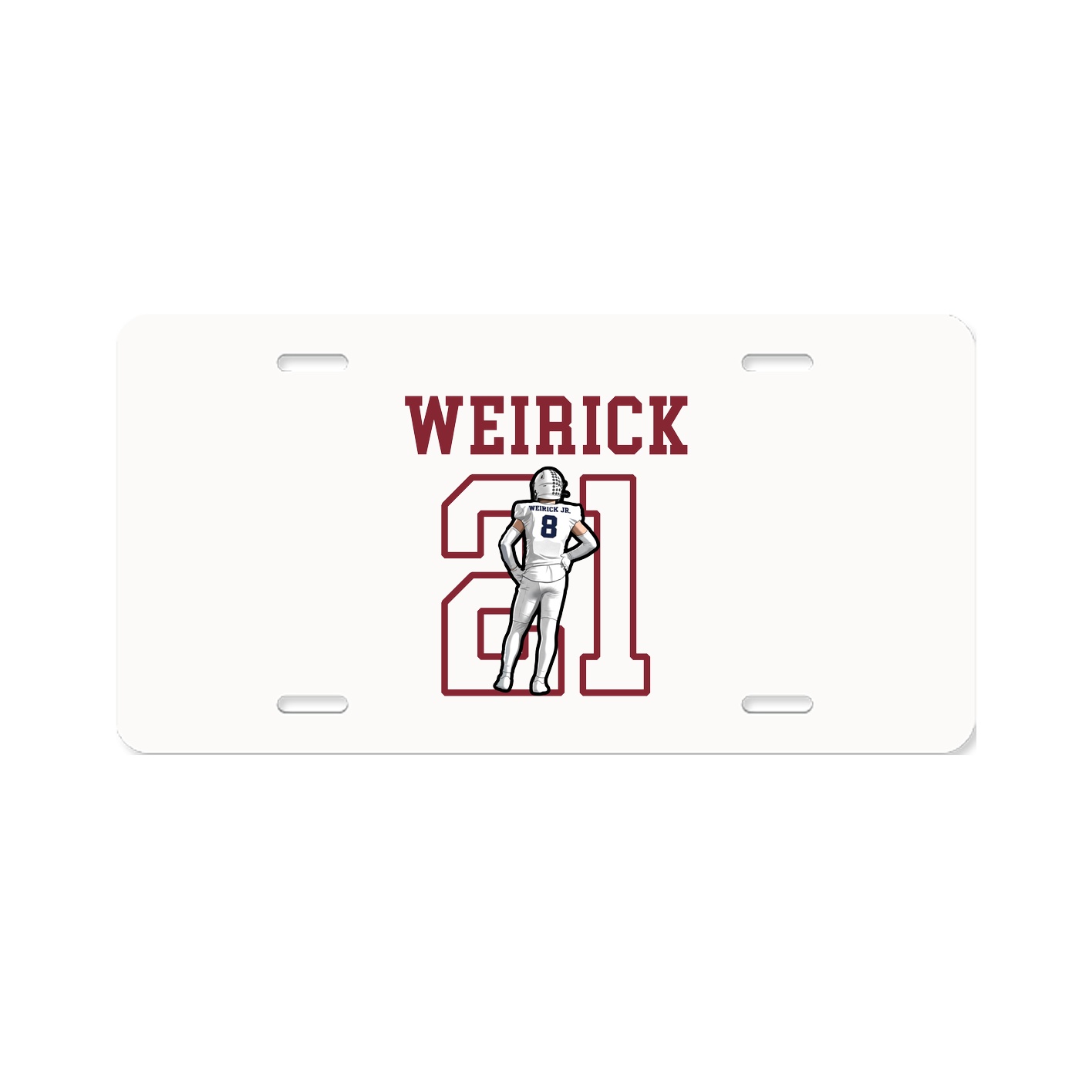 License Plate — Shirsey in Classic