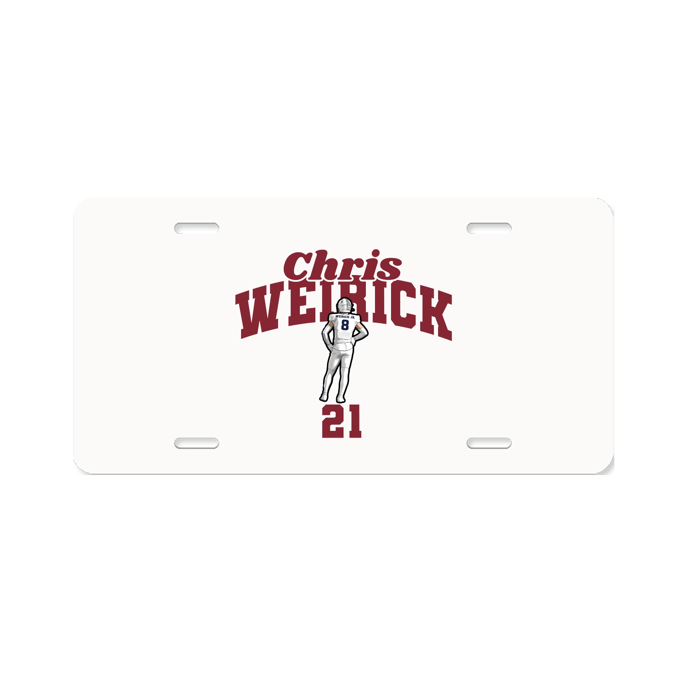License Plate — Signature Arch in Classic