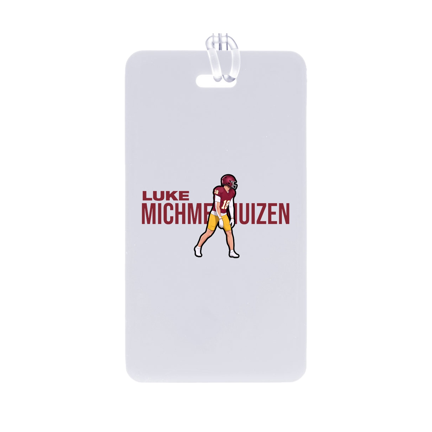 Bag Tag — Player Name in Classic