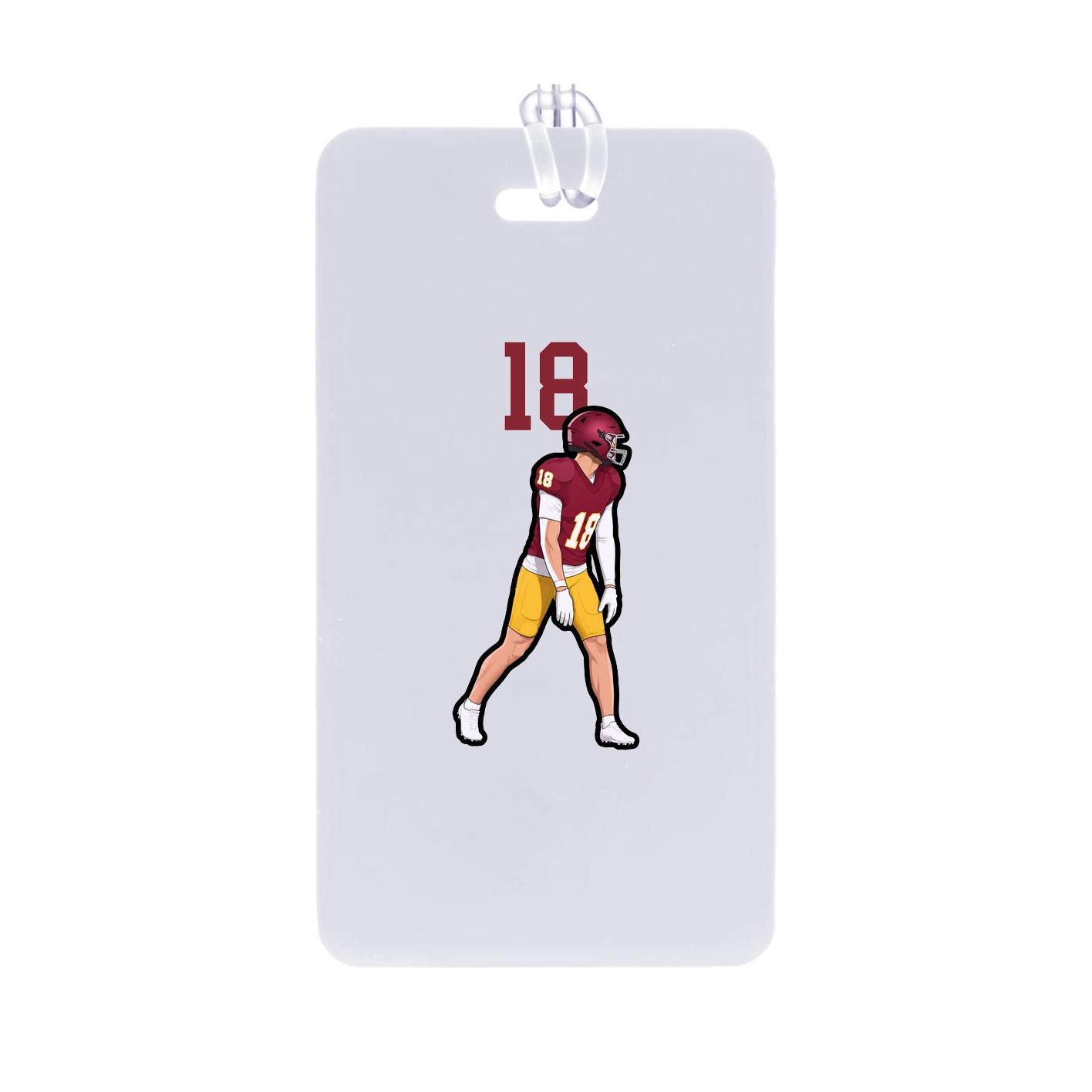 Bag Tag — Number Top in Classic