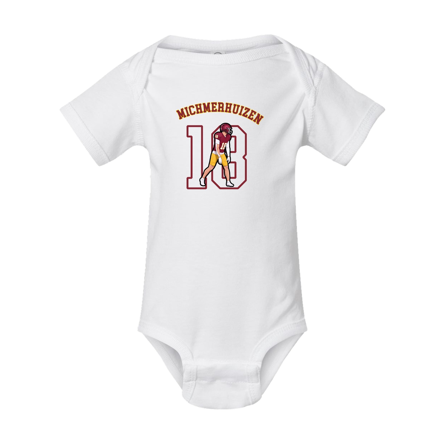 Baby Onesie — Shirsey Arch in White