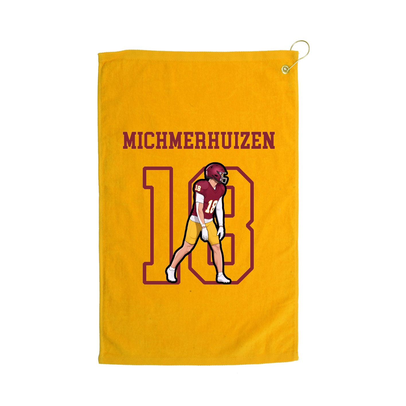 Golf Towel — Shirsey in Gold